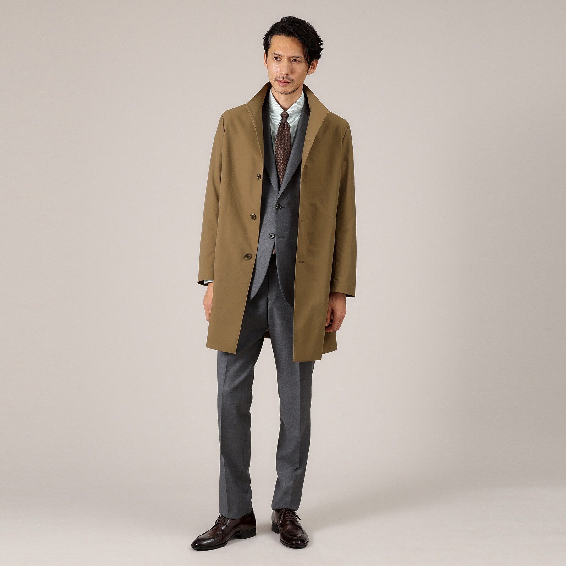 TAKEO KIKUCHI「【撥水】スタンドカラー スプリングコート」|その他|