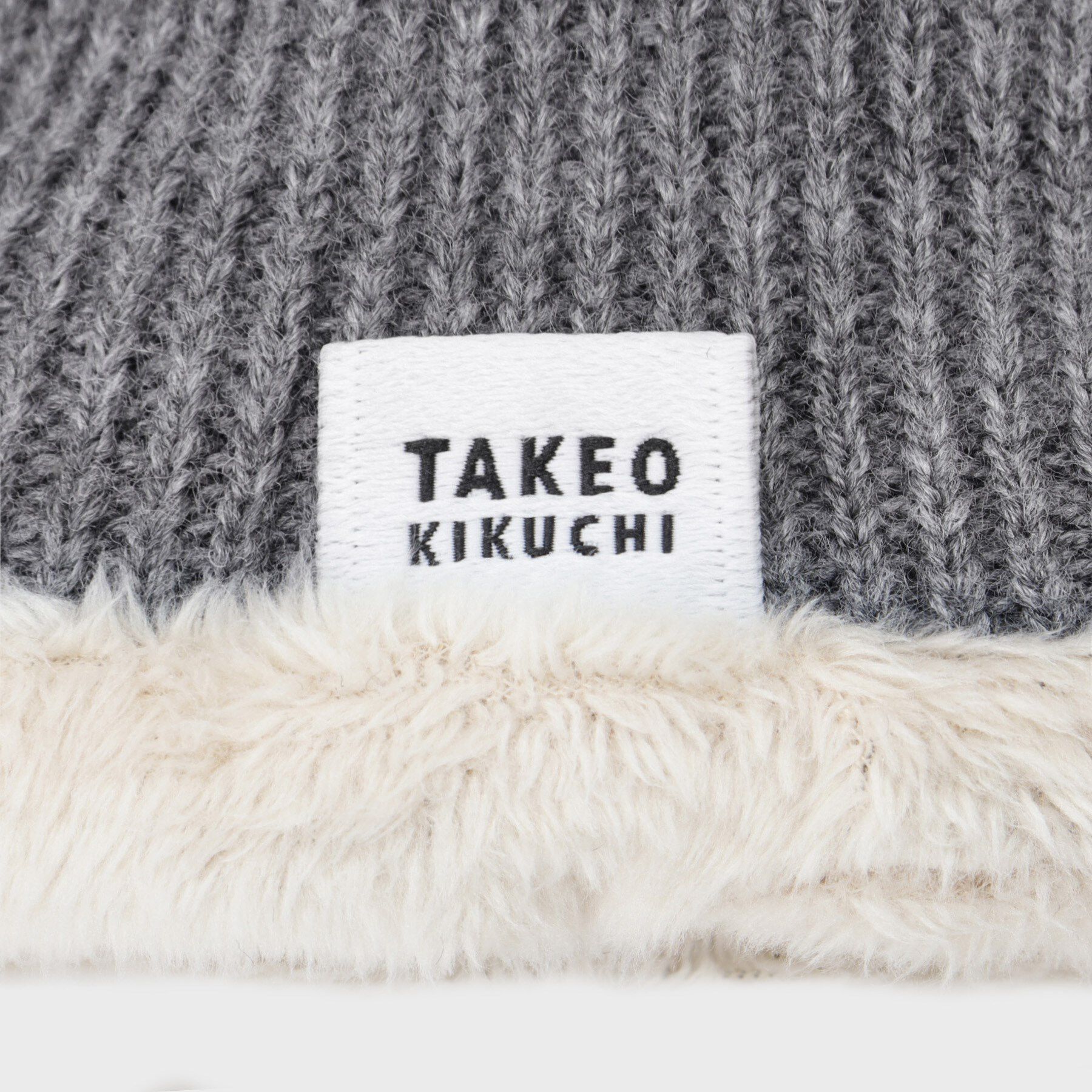 TAKEO KIKUCHI「スエード調ニットコンビ ウォッシャブルグローブ」|手袋|