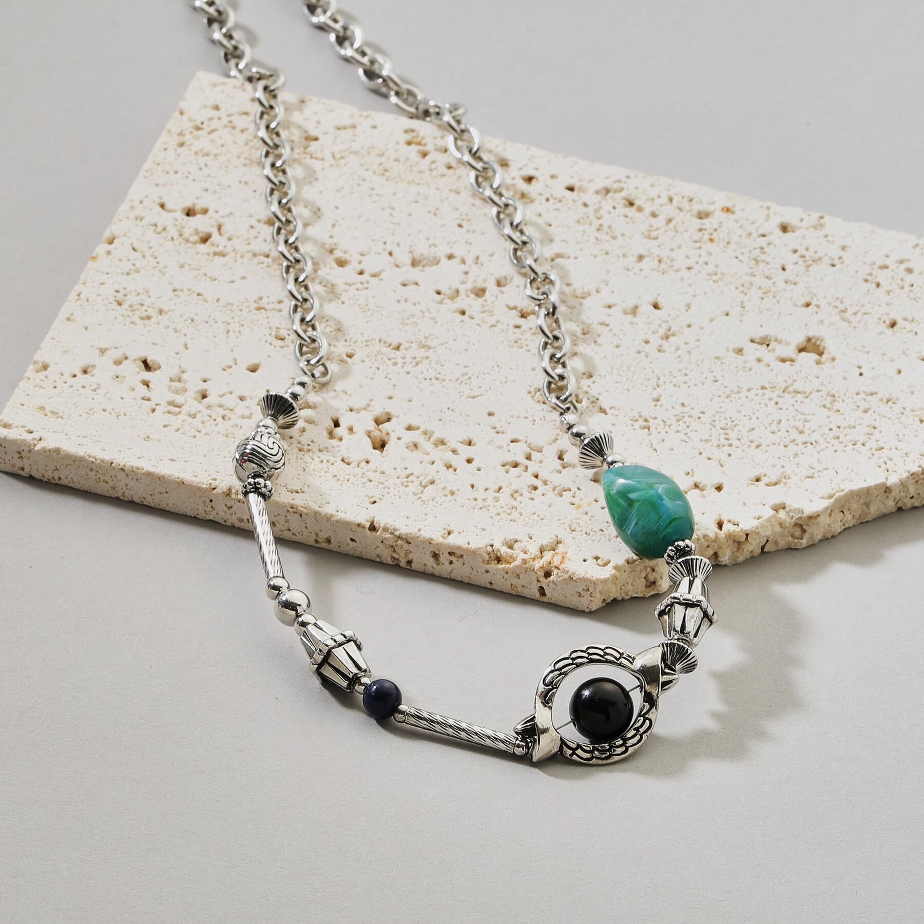 tk.TAKEO KIKUCHI「チャームネックレス」|ネックレス|シルバー(106)