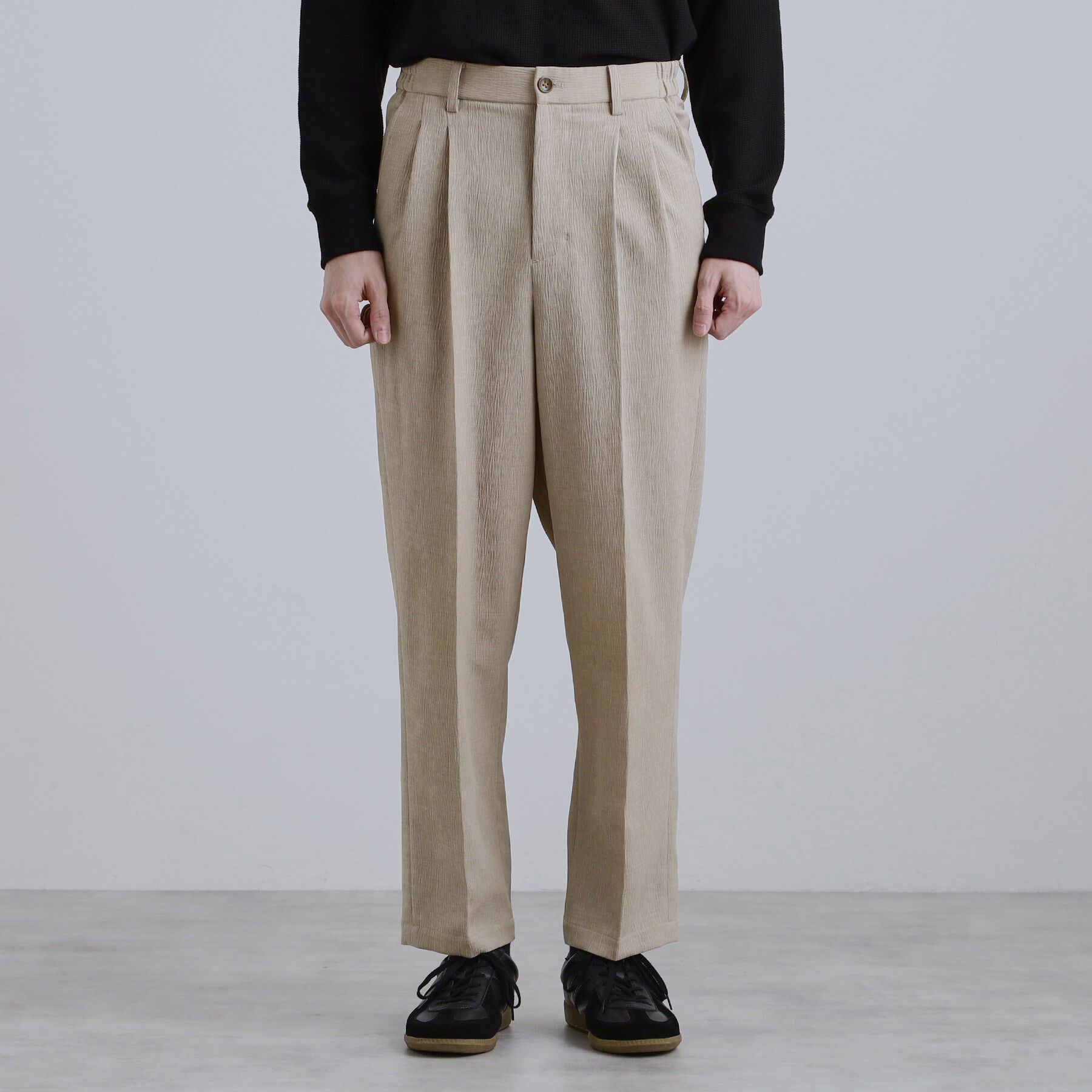 tk.TAKEO KIKUCHI「【セットアップ対応】テッククレープルーズテーパードパンツ」|その他|