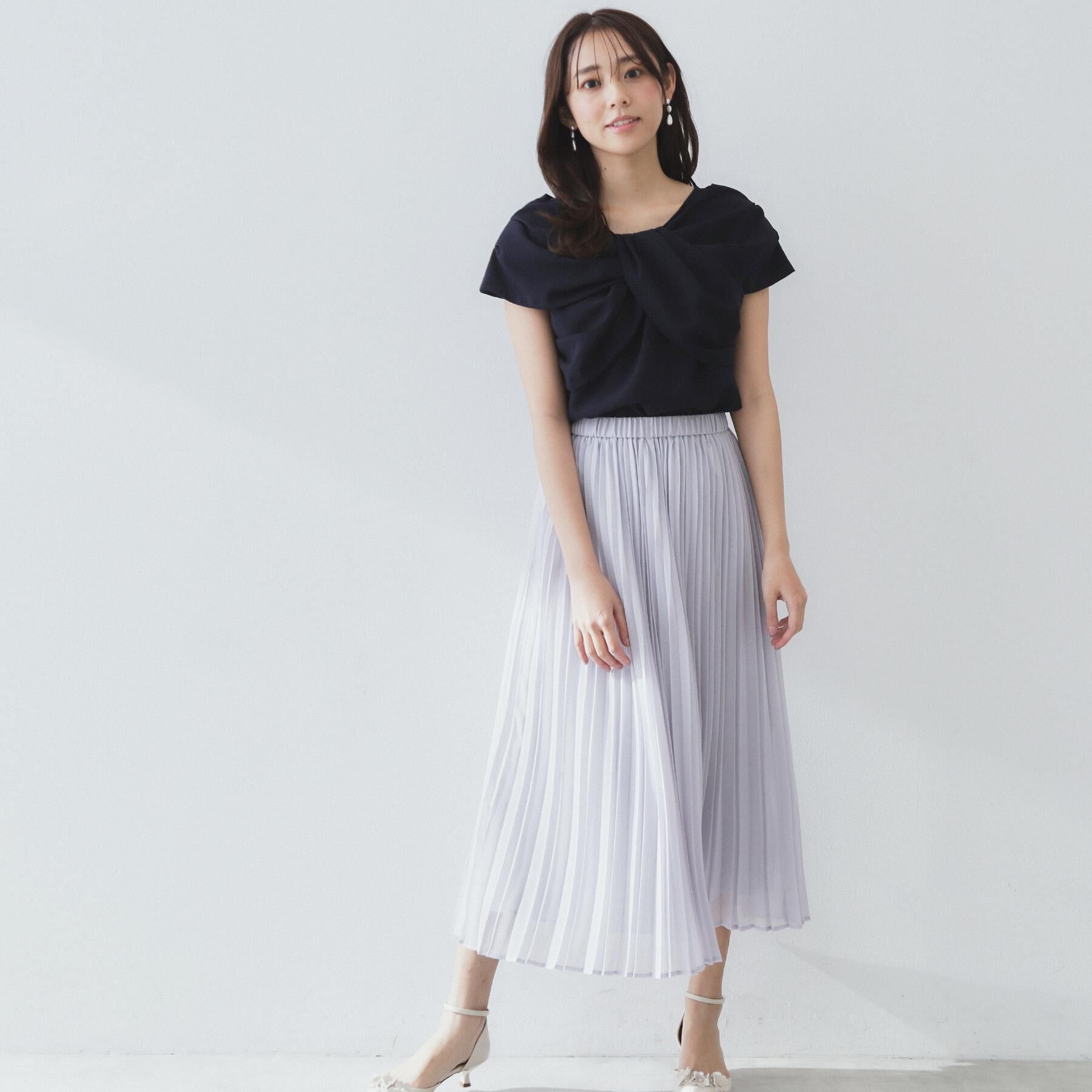 index「シアープリーツフレアスカート【洗濯機洗い可】」|スカート|