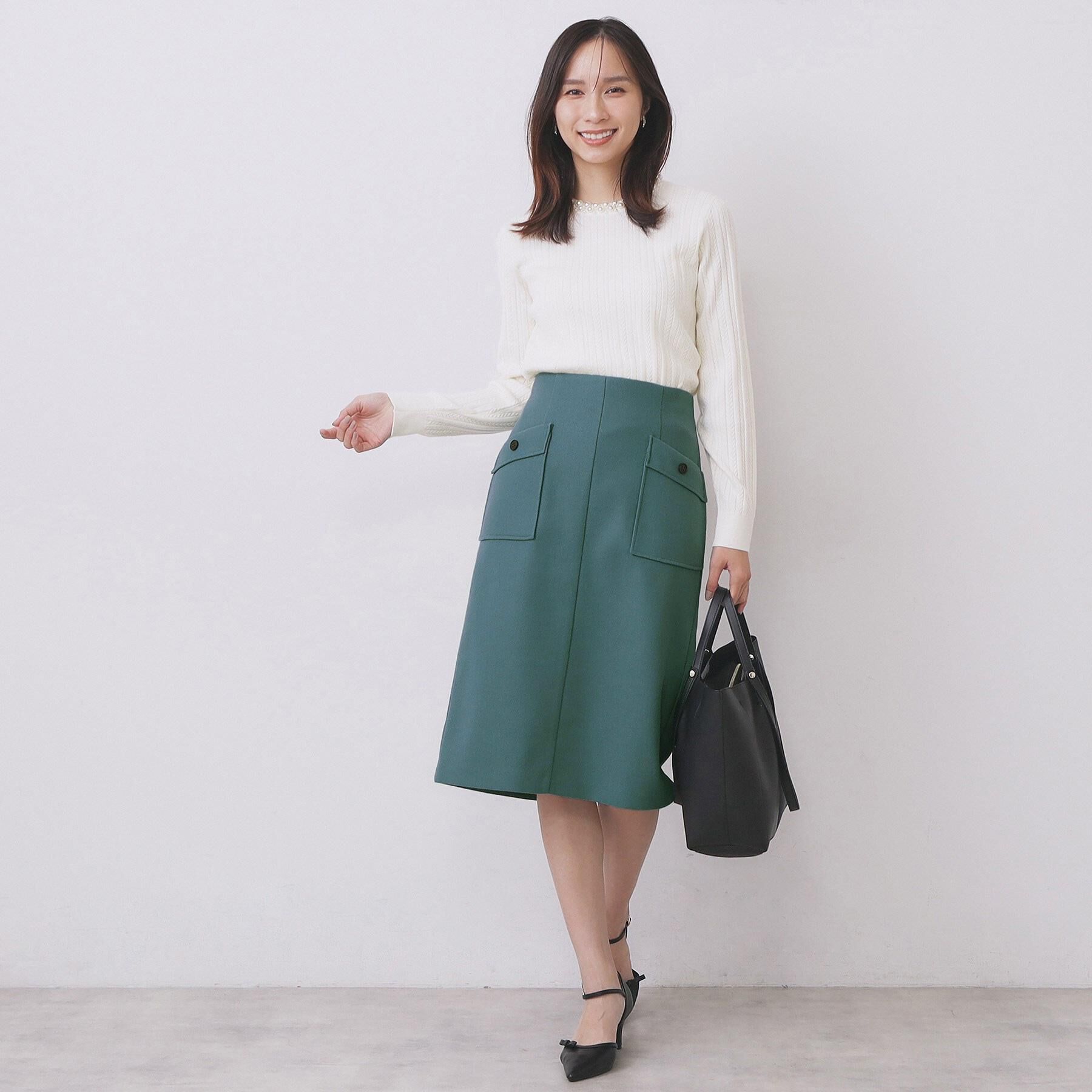 index「ポケットタイトスカート【洗濯機OK/イージーケア/防シワ】」|スカート|