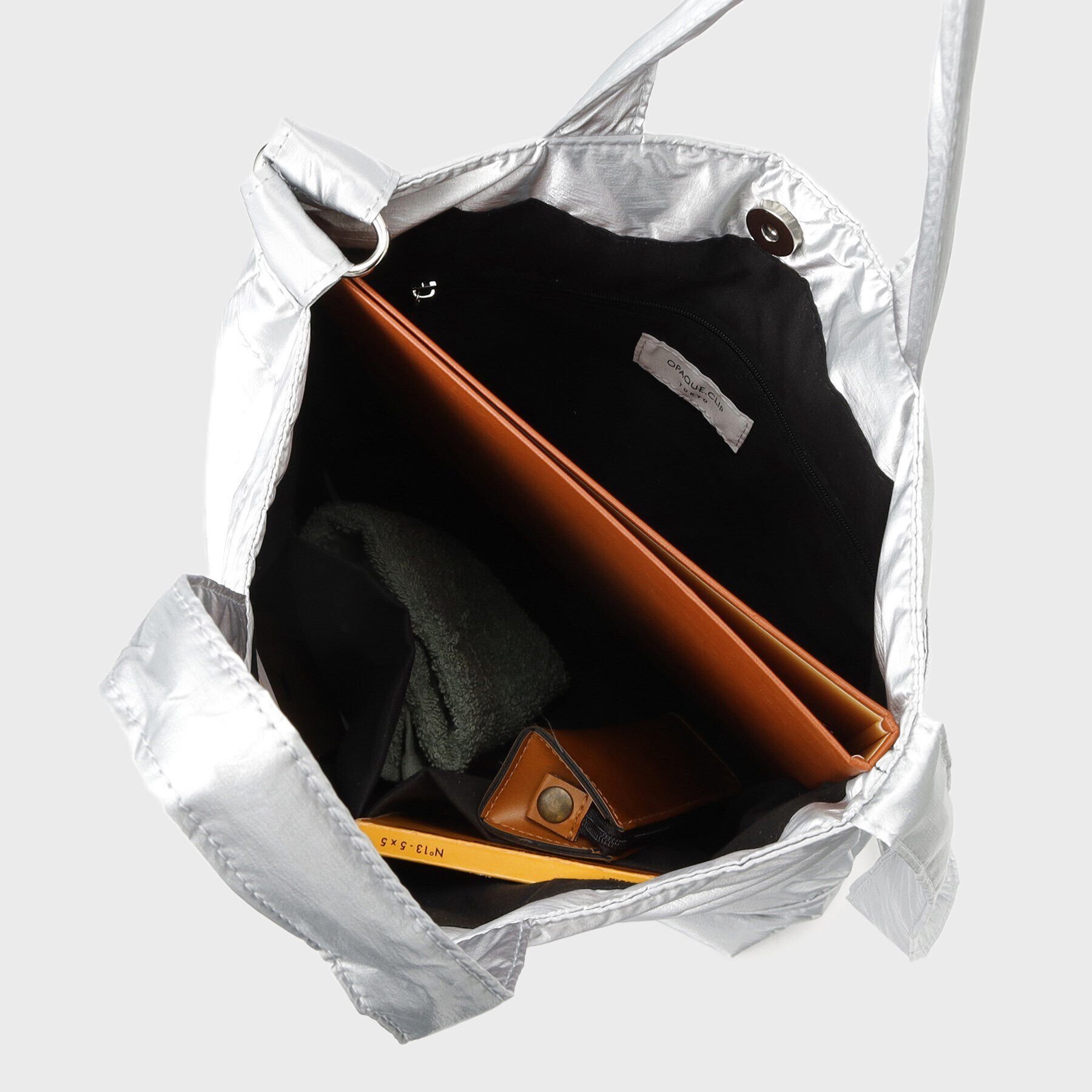 OPAQUE.CLIP「【2WAY/A4サイズ対応】メタルプレートトートバッグ」|トートバッグ|