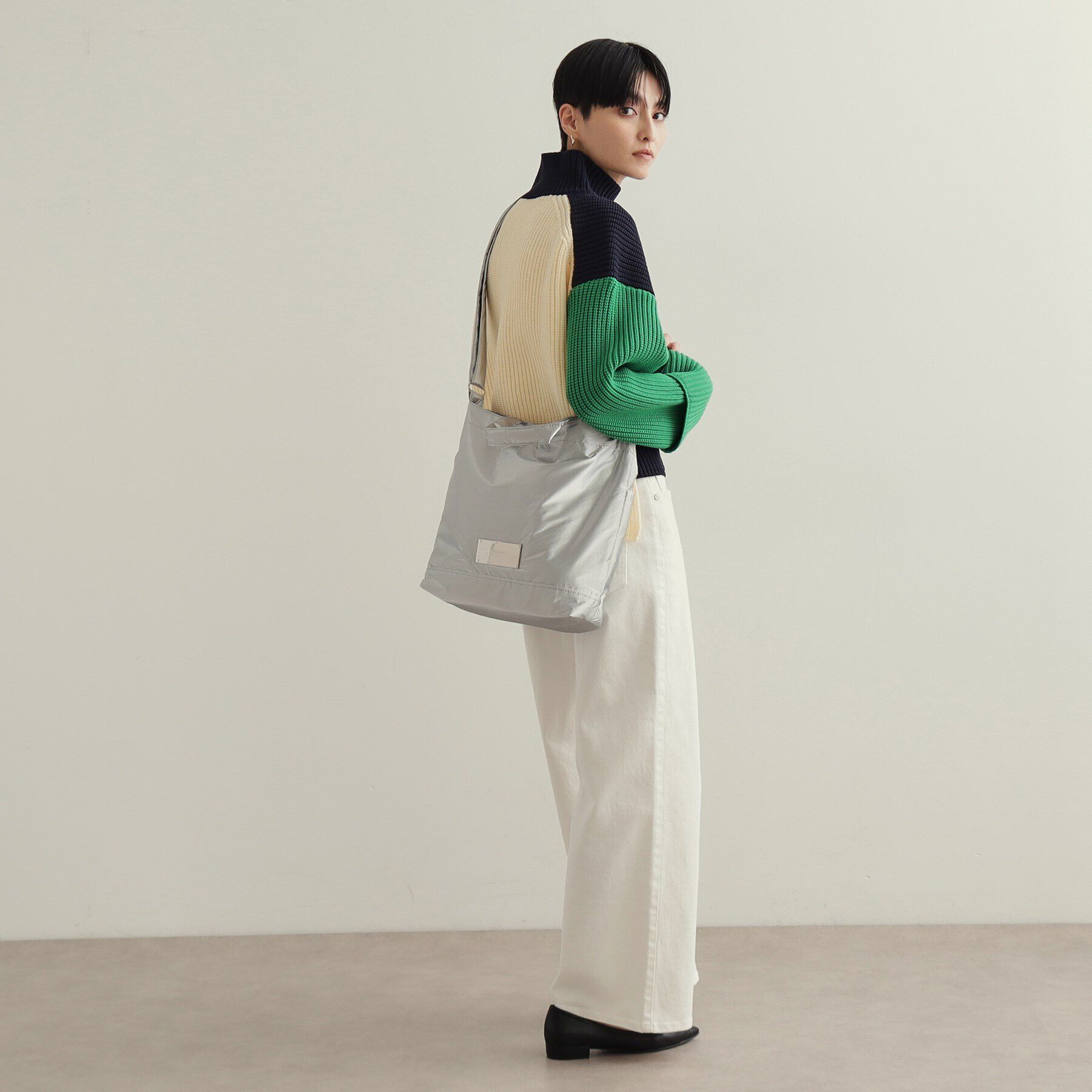 OPAQUE.CLIP「【2WAY/A4サイズ対応】メタルプレートトートバッグ」|トートバッグ|