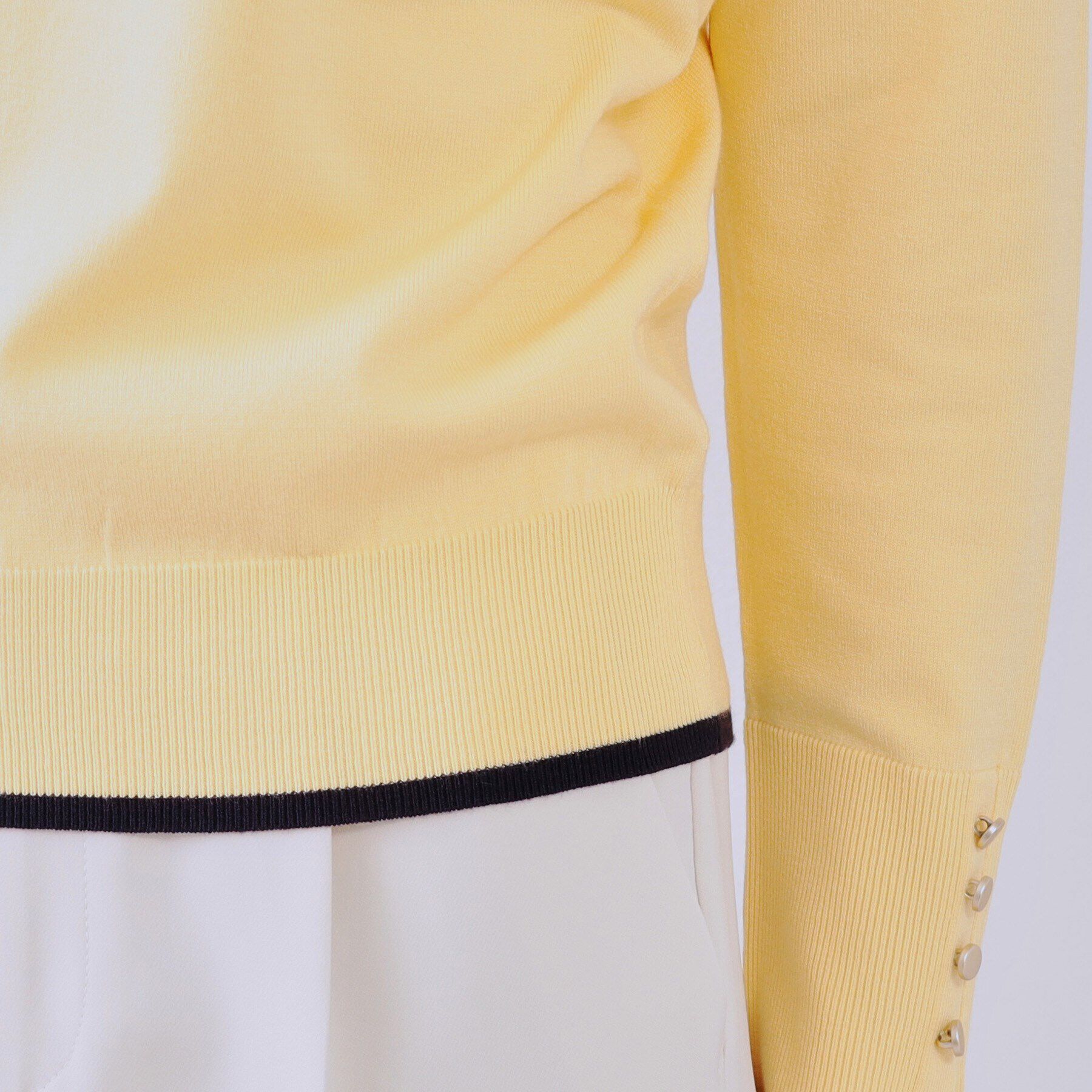 OPAQUE.CLIP「配色ラインニット/アンサンブル対応【洗濯機洗い可】」|ニット・セーター|