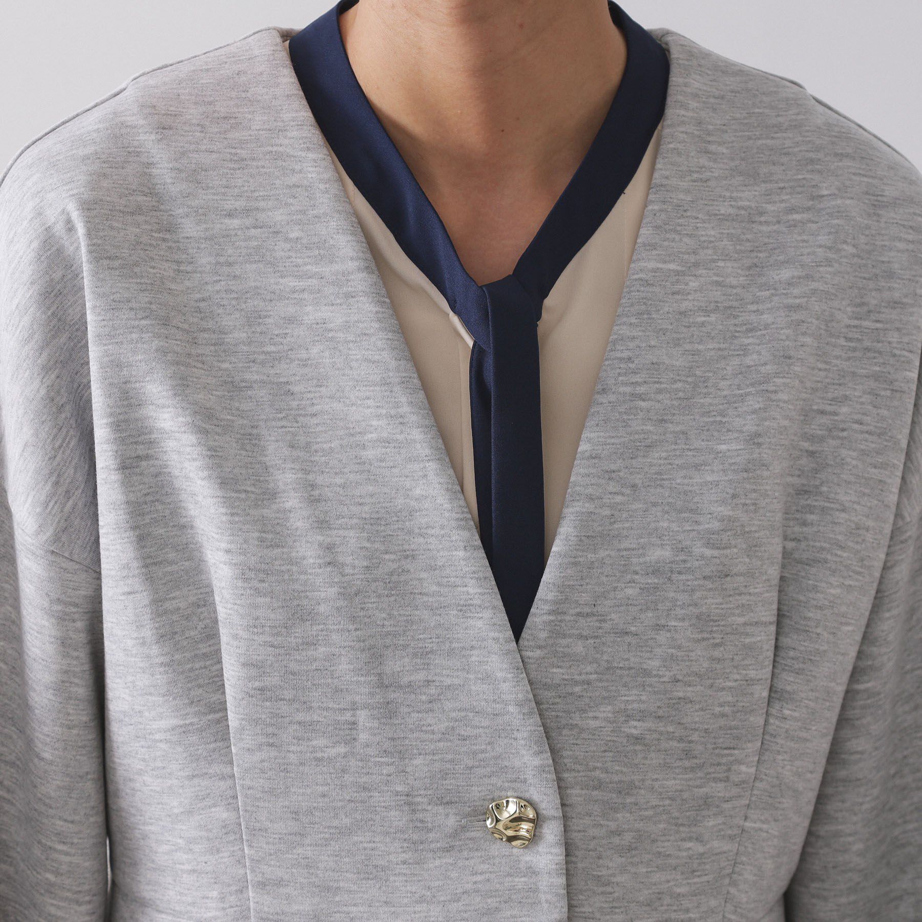 OPAQUE.CLIP「ペプラムカーディガン【UVケア/洗濯機OK】」|カーディガン|