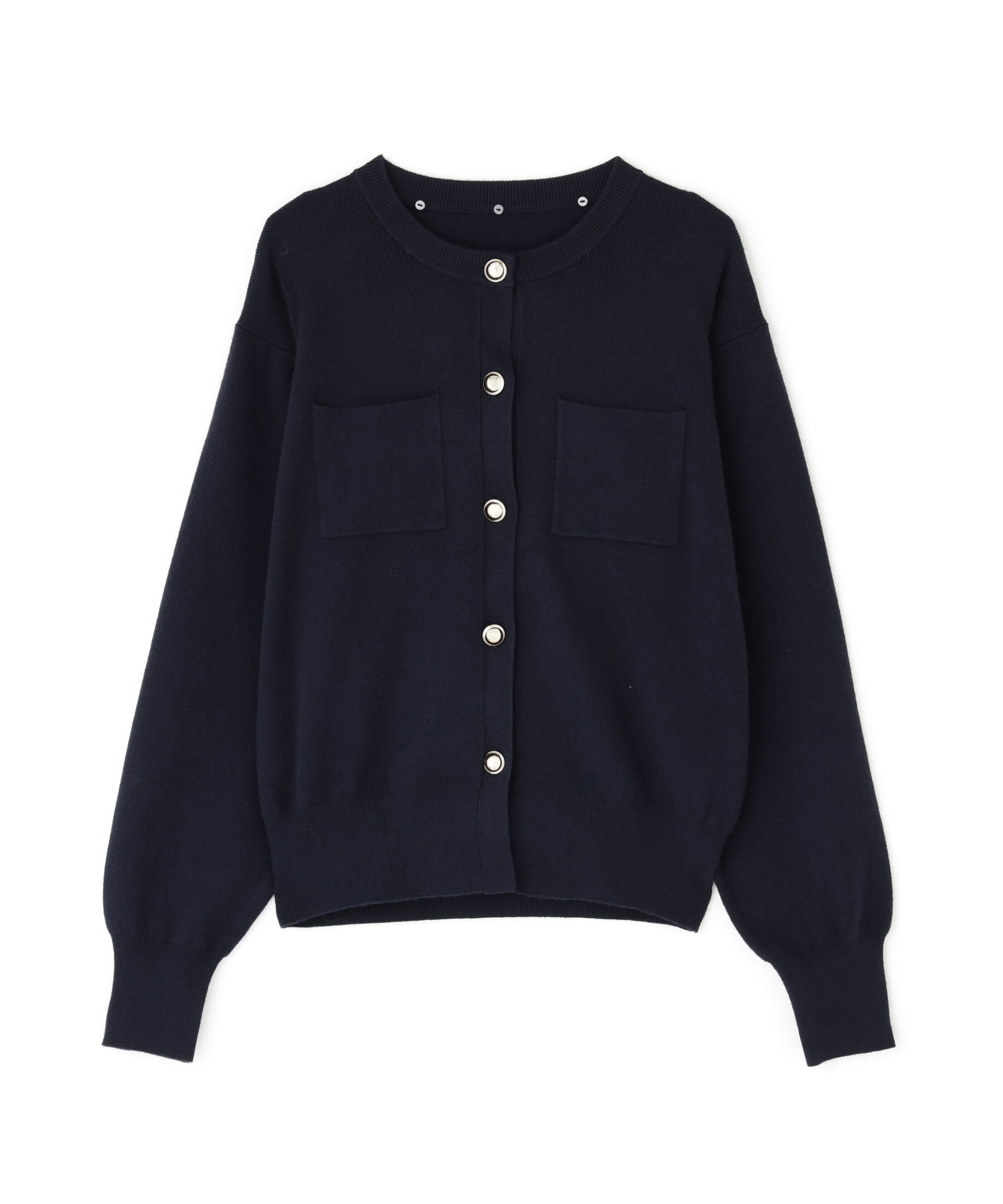  「2wayカラーニットジャケット」|ニット・セーター|