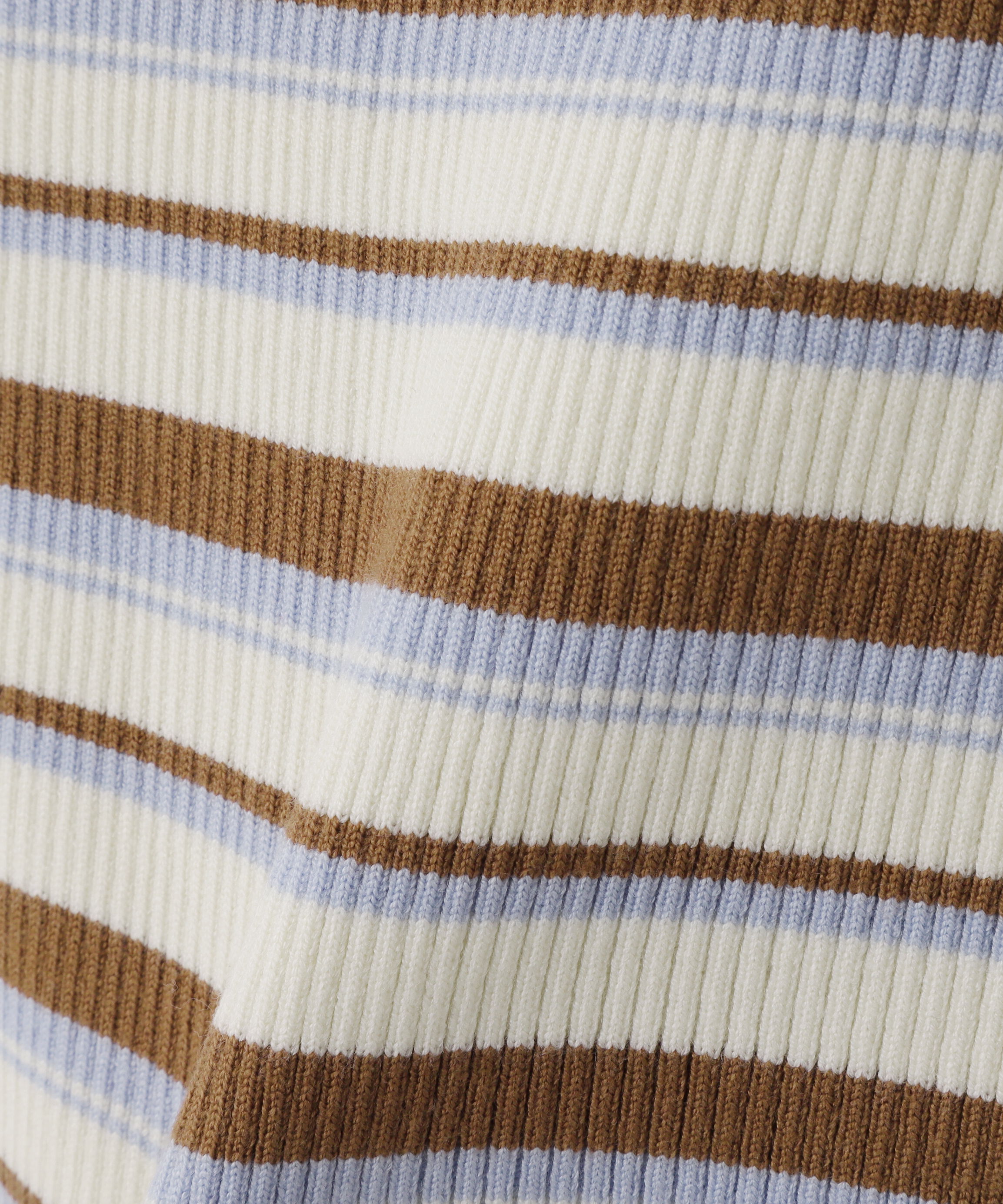  「マルチボーダーリブニット」|ニット・セーター|