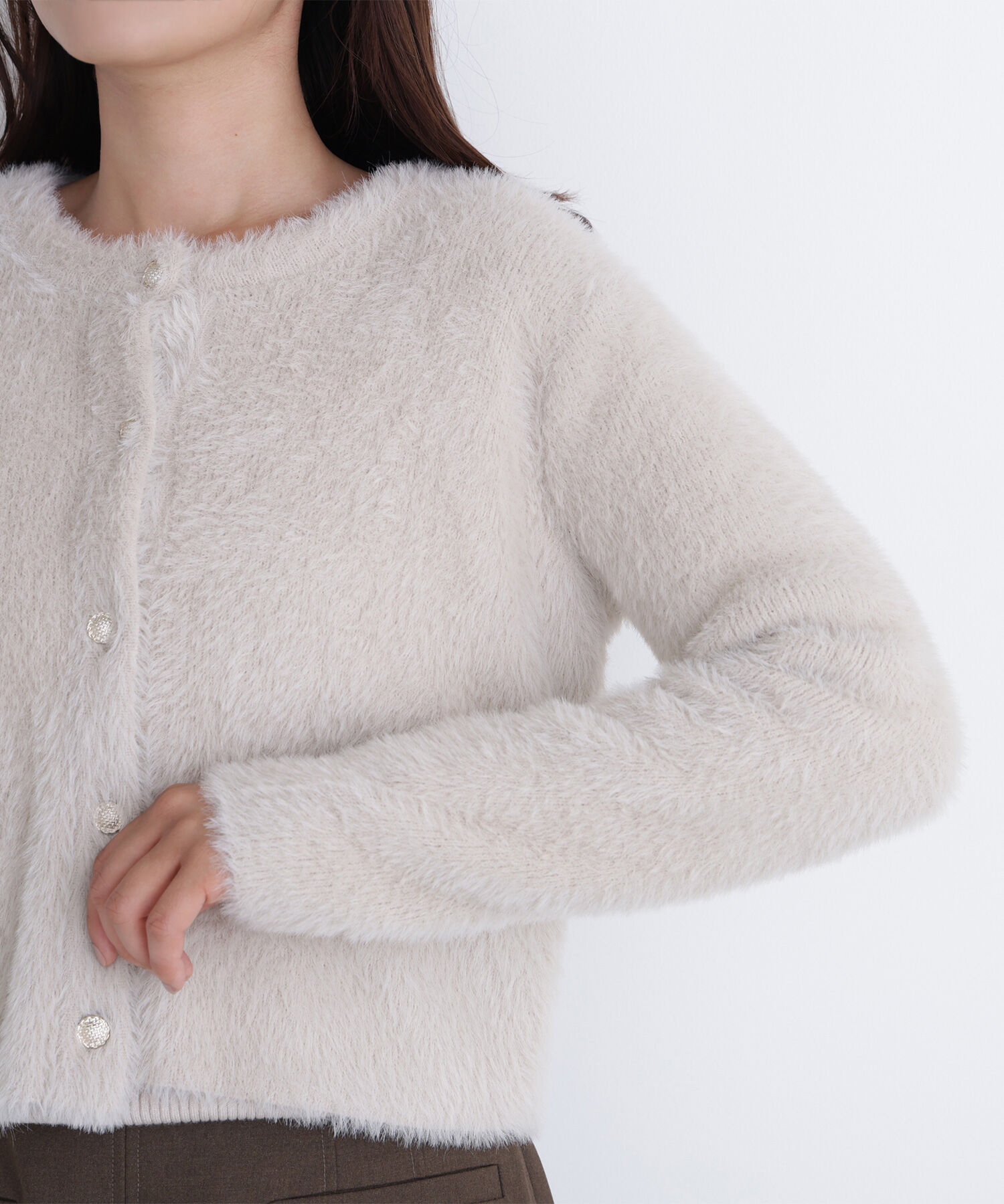  「&ldquo;ふわ＆リブ&rdquo;アンサンブルニット」|ニット・セーター|