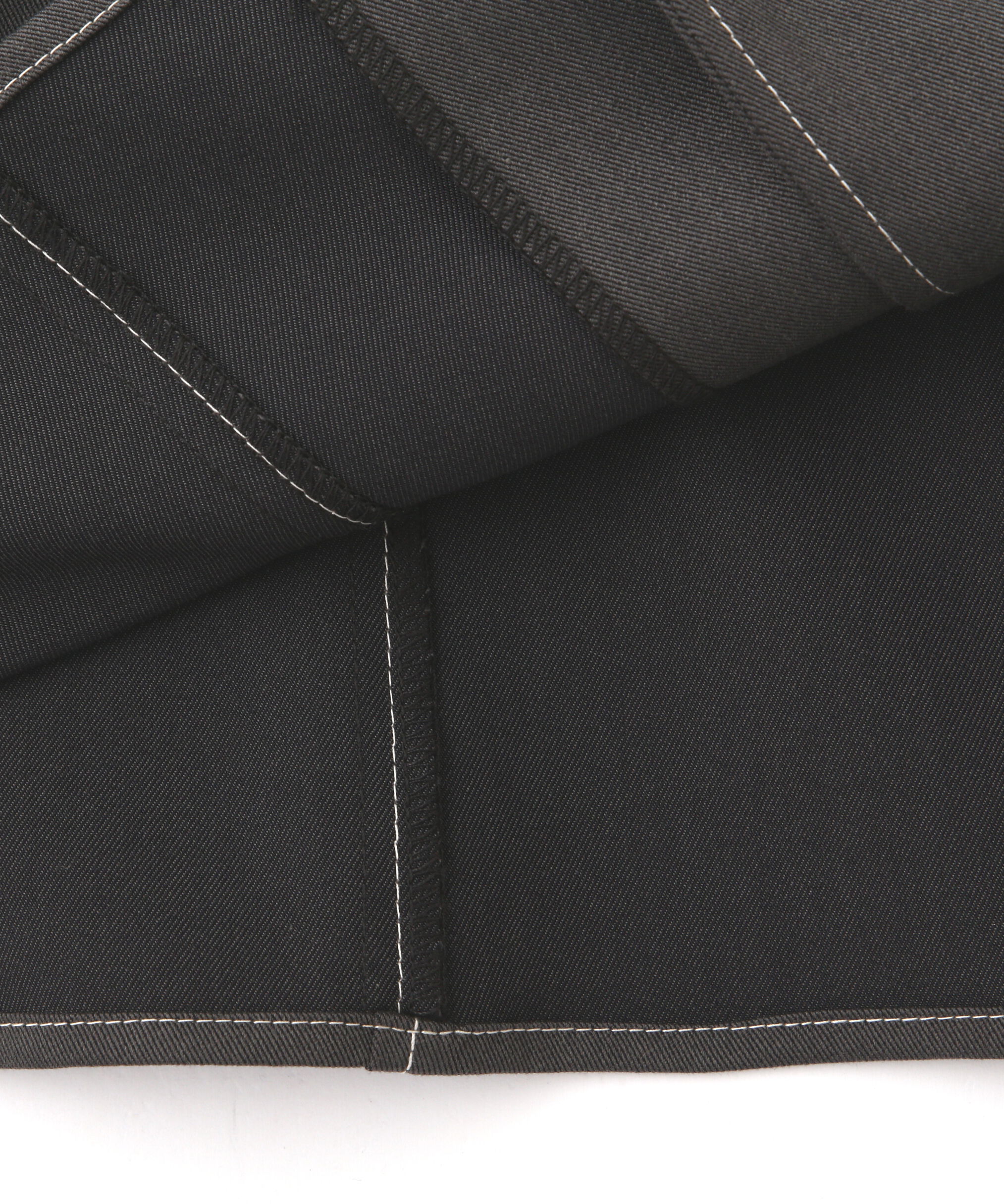  「配色ステッチ前開きミニワンピース」|ワンピース|