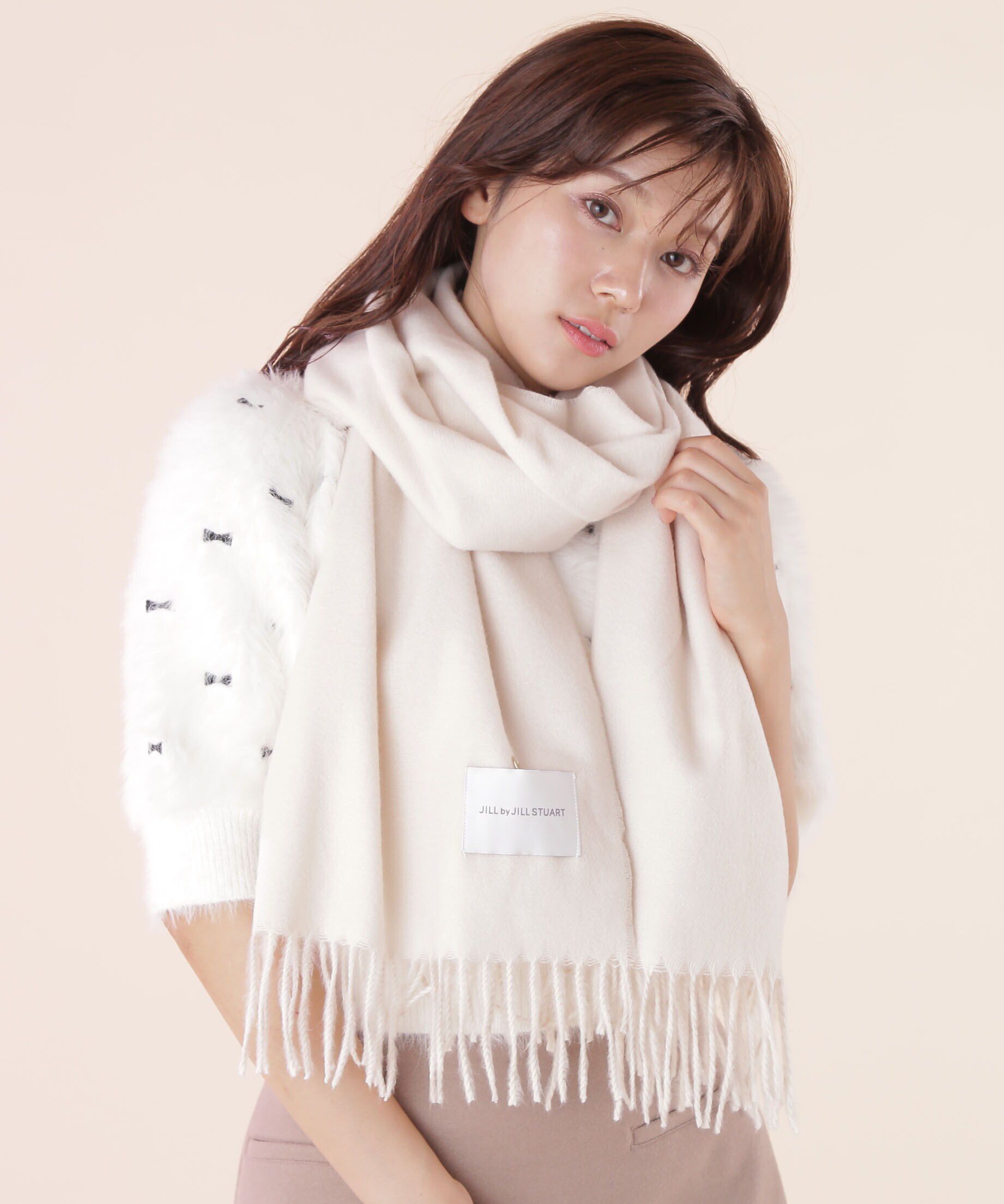  「ハートトッピングストール」|バンダナ・スカーフ|