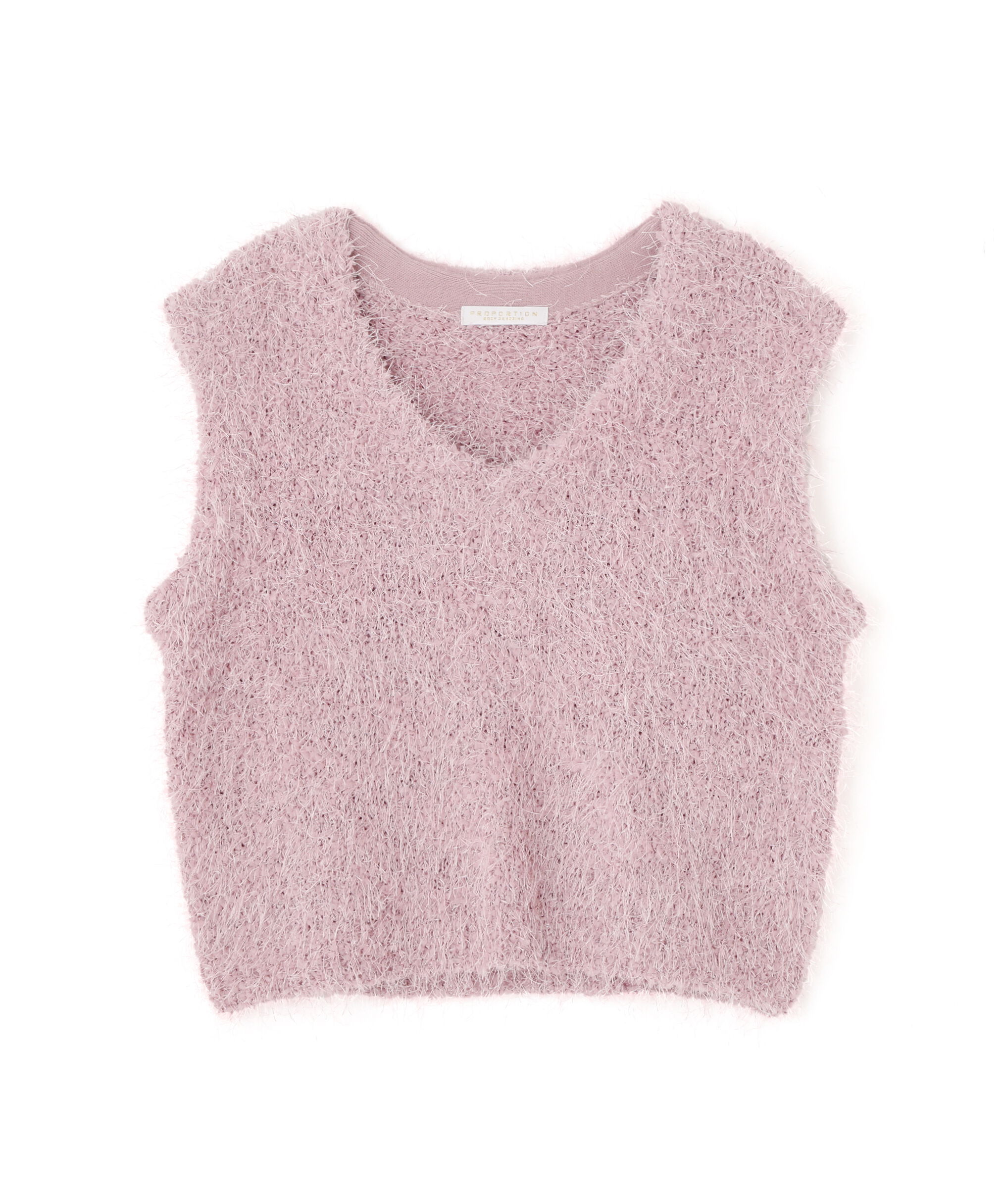 PROPORTION BODY DRESSING「＜ハンドウォッシャブル＞フェザーノースリニット」|ニット・セーター|