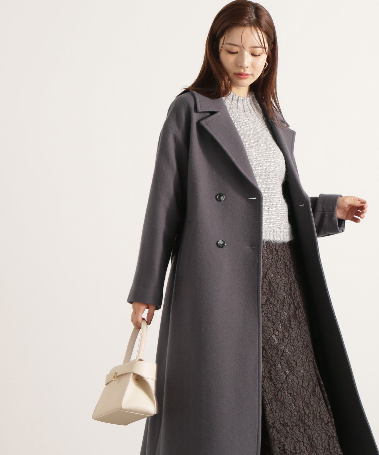 PROPORTION BODY DRESSING「ダブル釦チェスターコート 25AW」|その他|