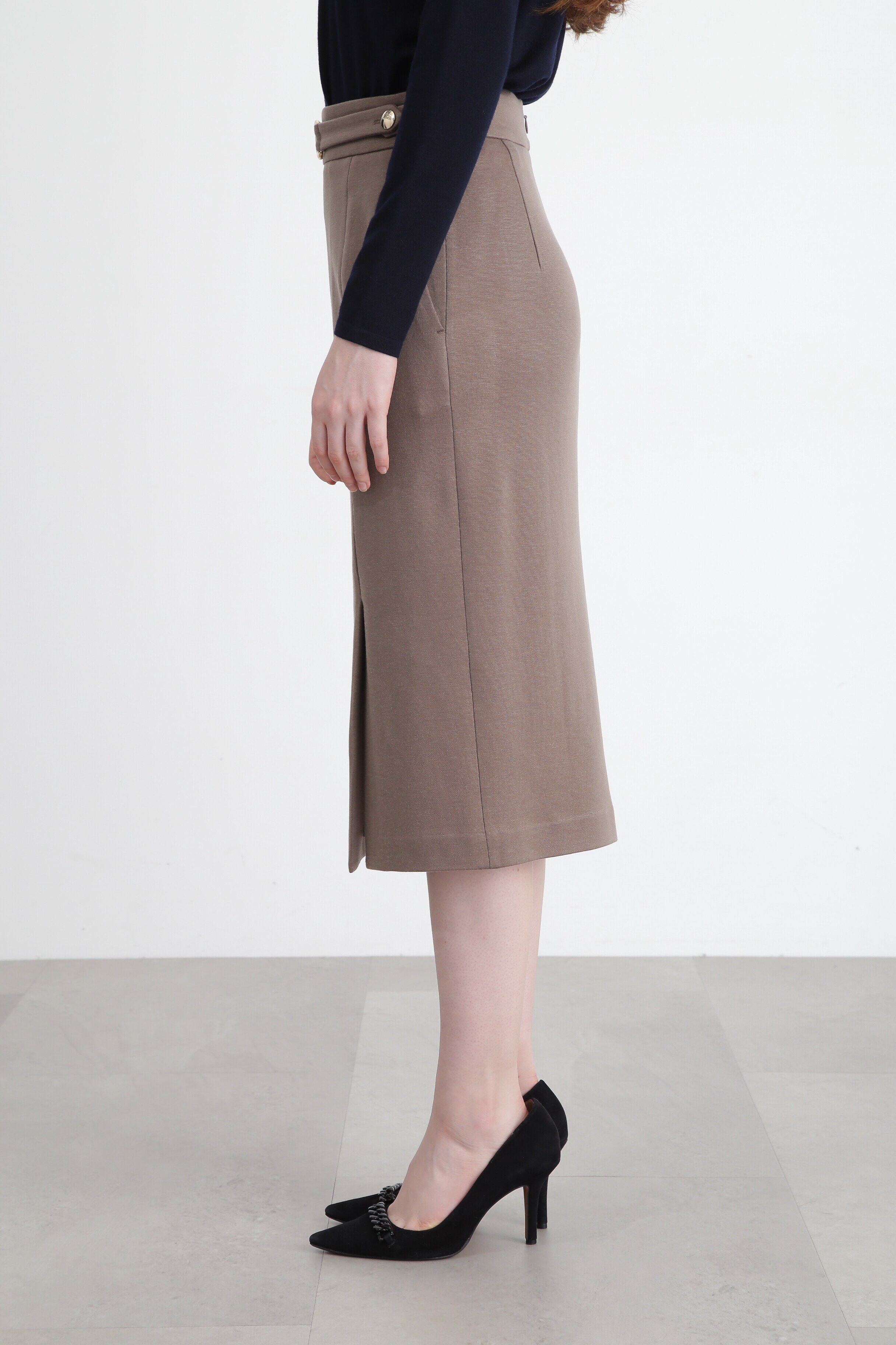  「◆クロスバックルタイトスカート」|スカート|