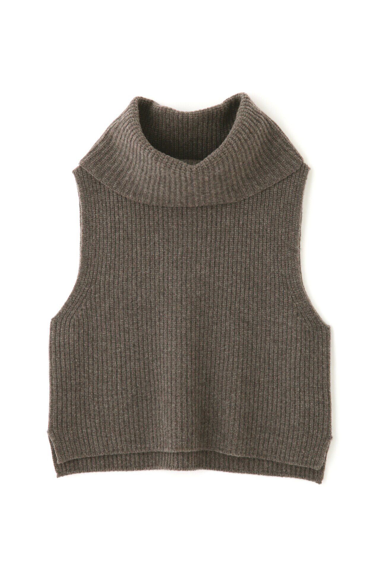  「◆ホールガーメント片畦ニットベスト」|ニット・セーター|