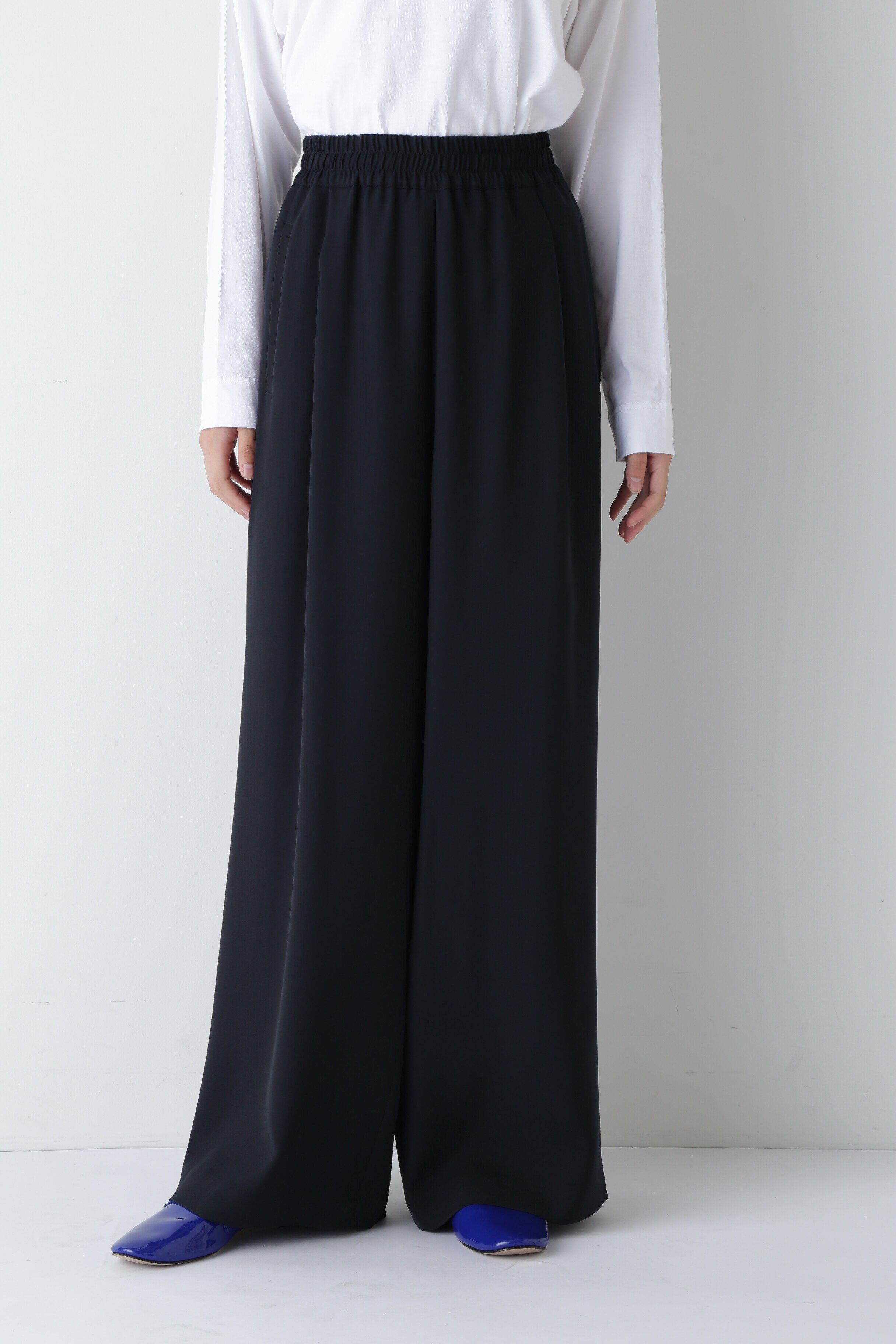  「◆ストレッチPEキュプラワイドパンツ」|その他|