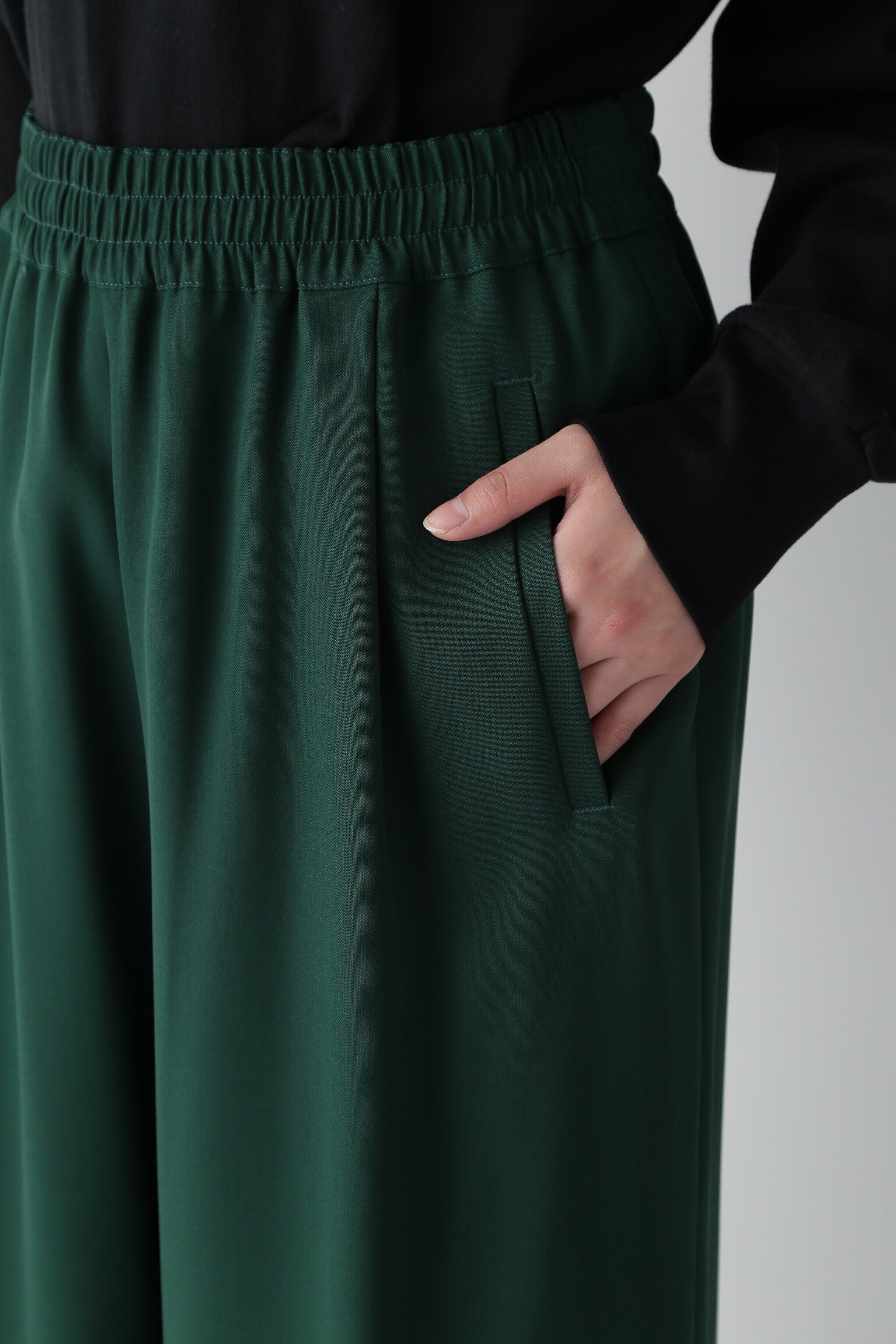  「◆ストレッチPEキュプラワイドパンツ」|その他|