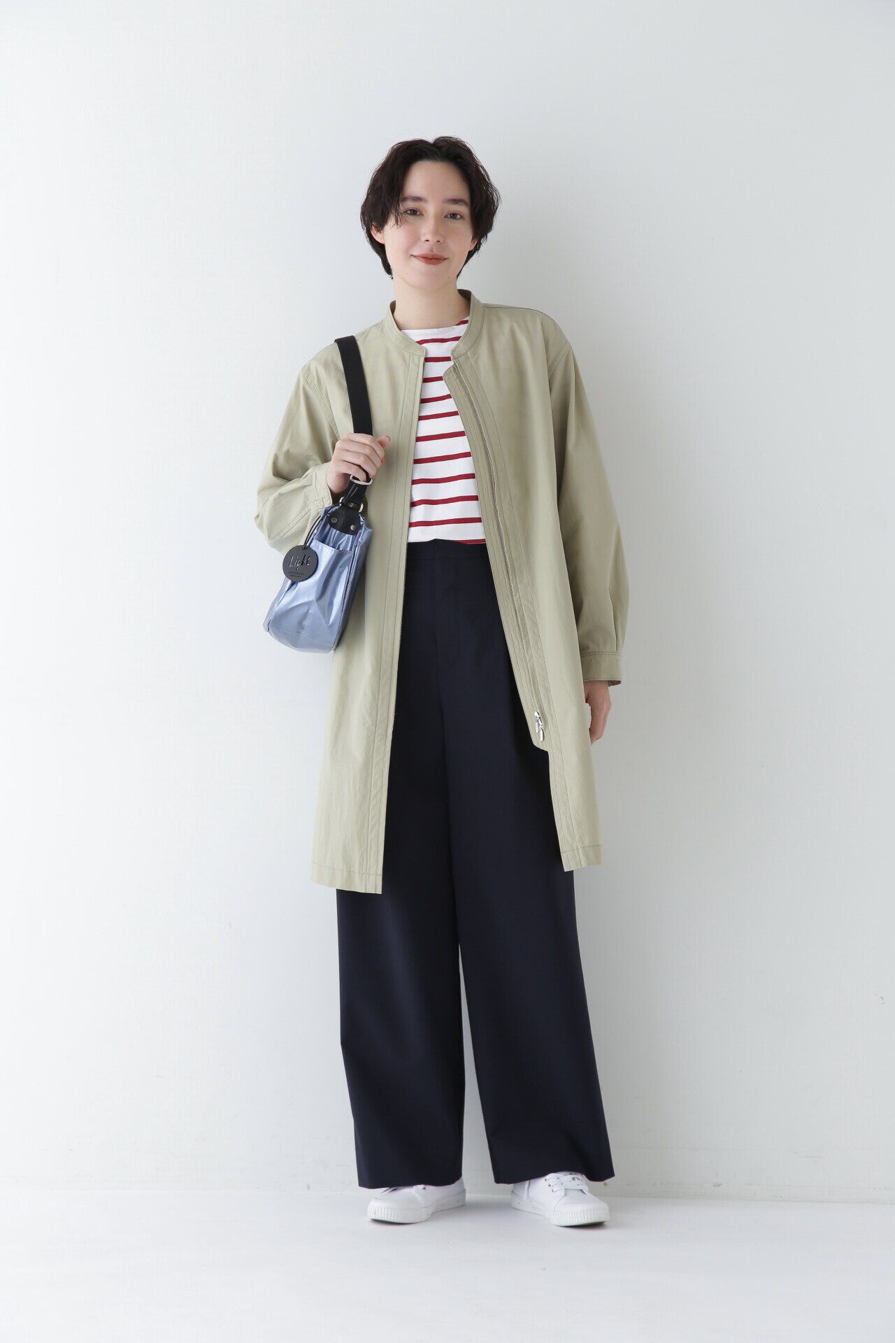  「◆Ｐレーヨン麻ポプリンマーベルトセミワイドパンツ」|その他|