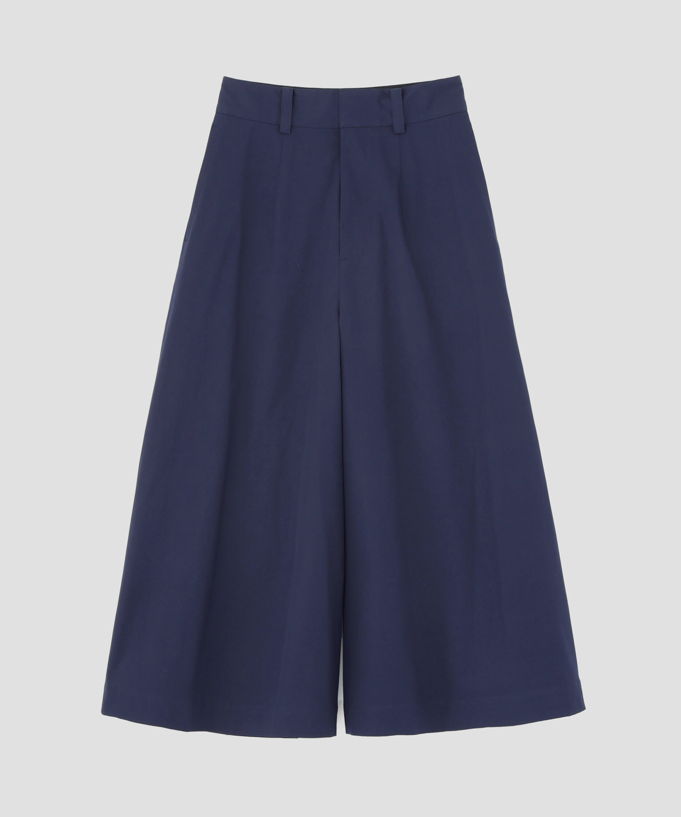  「STIFF COTTON TWILL TROUSERS」|キュロット|