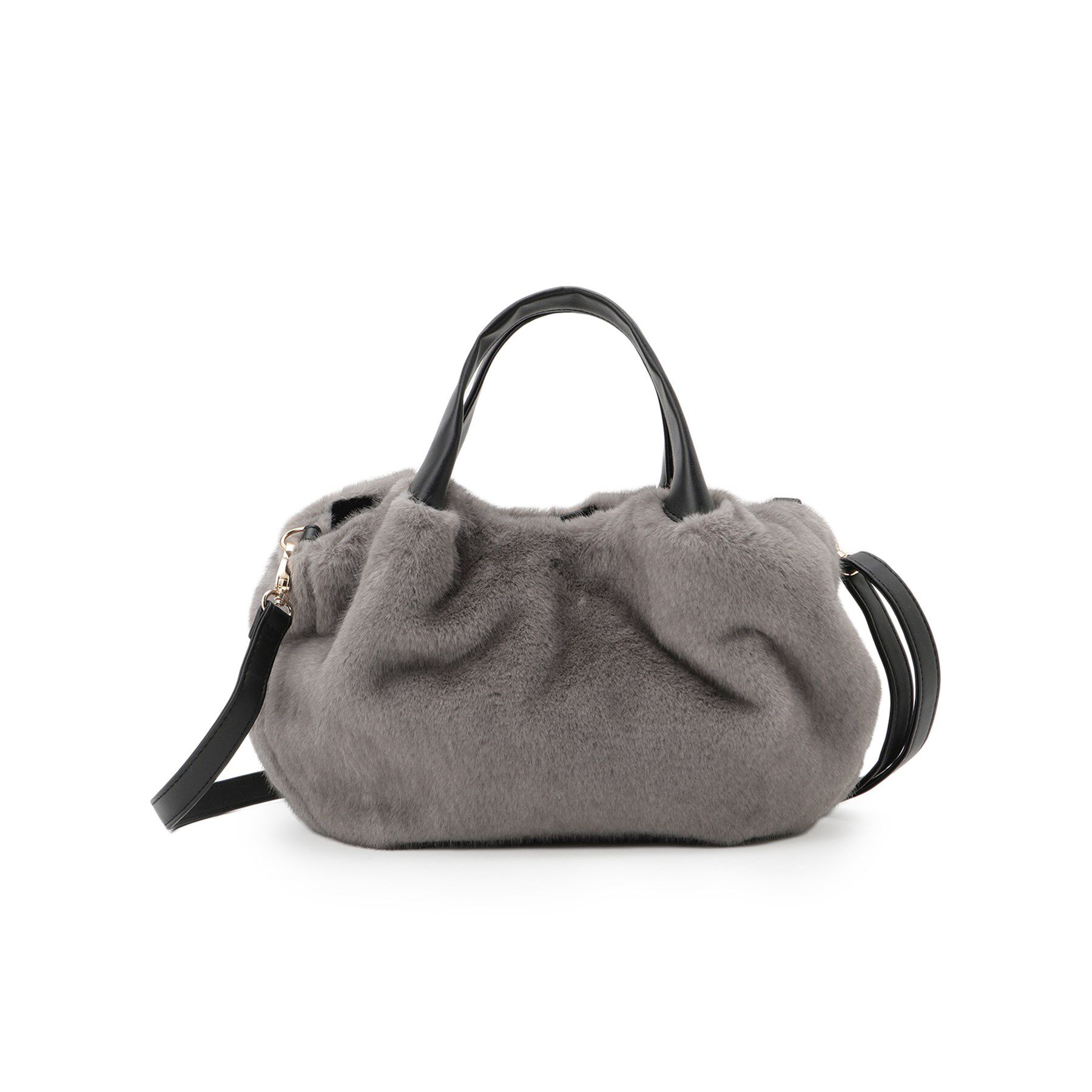 SHOO･LA･RUE「ファー2層2WAYトートバッグ」|トートバッグ|