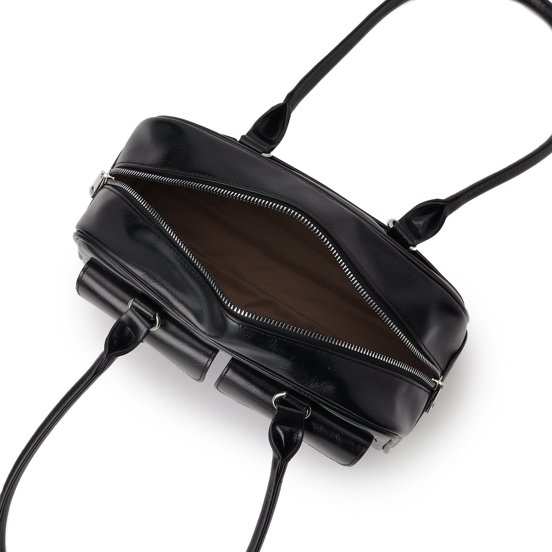 SHOO･LA･RUE「フラップポケット横長ボストンバッグ」|ボストンバッグ|