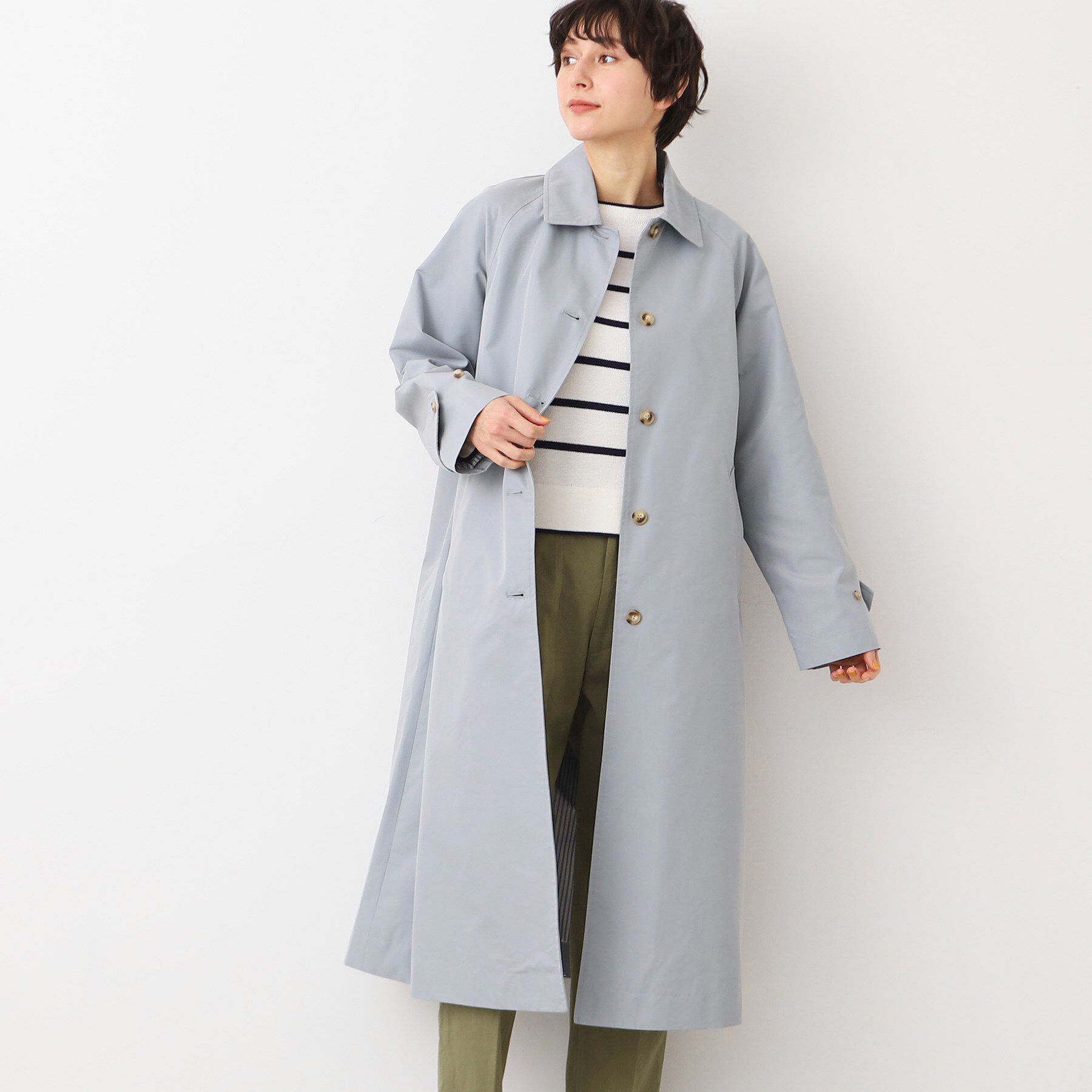 Dessin「【洗える】ステンカラーコート（S～L）」|ステンカラーコート|