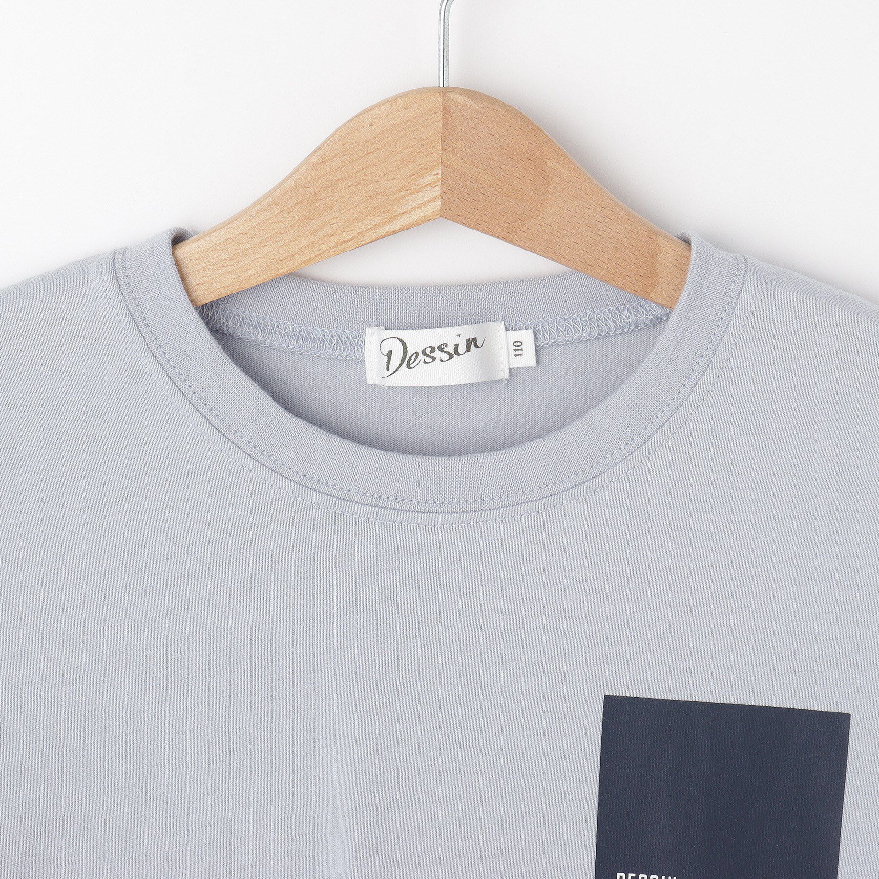 Dessin「【洗える】オーガニックコットン 半袖Tシャツ」|Tシャツ・カットソー|