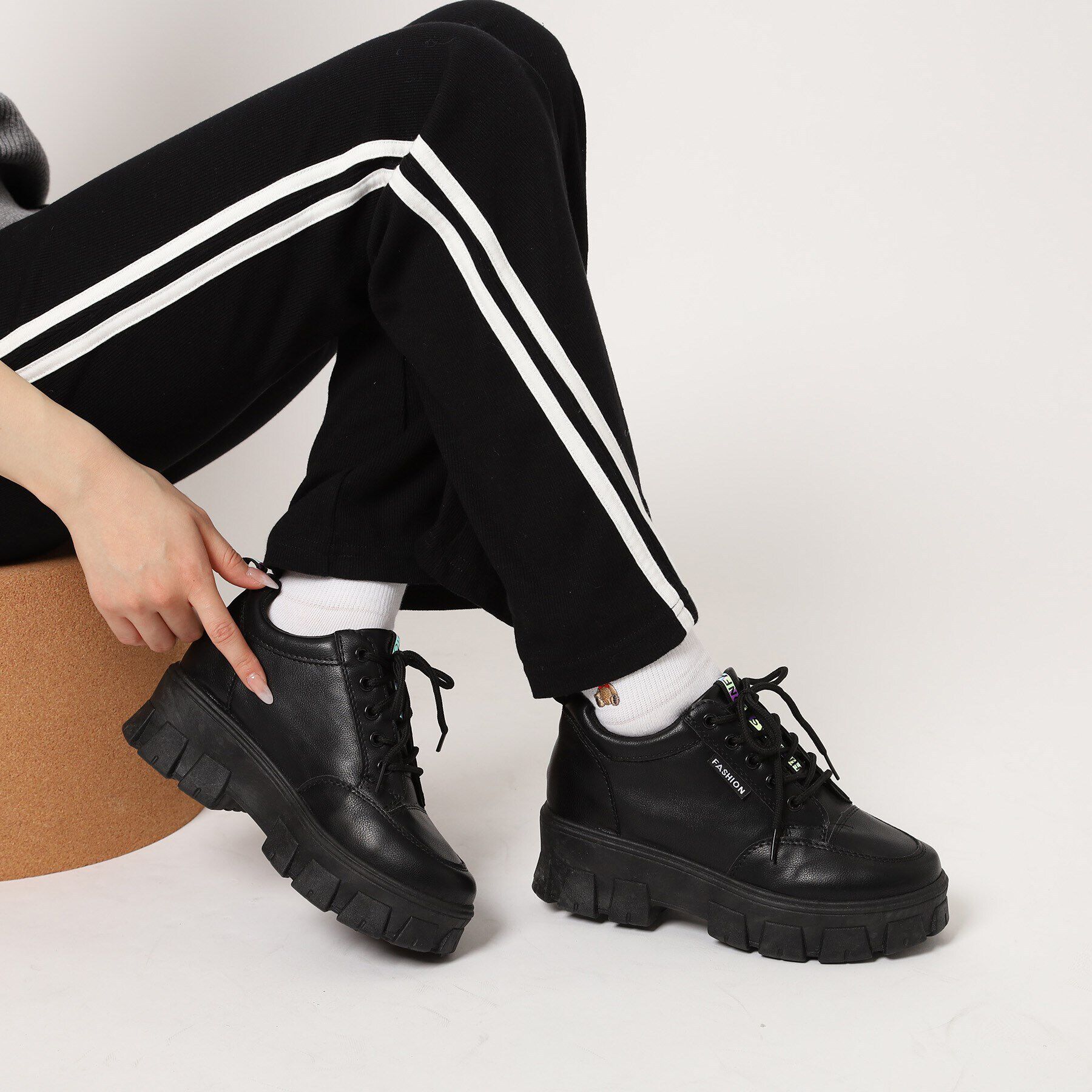 csT&P「軽量ソールで軽い♪シンプルデザインスニーカー【csT&P】」|スニーカー|