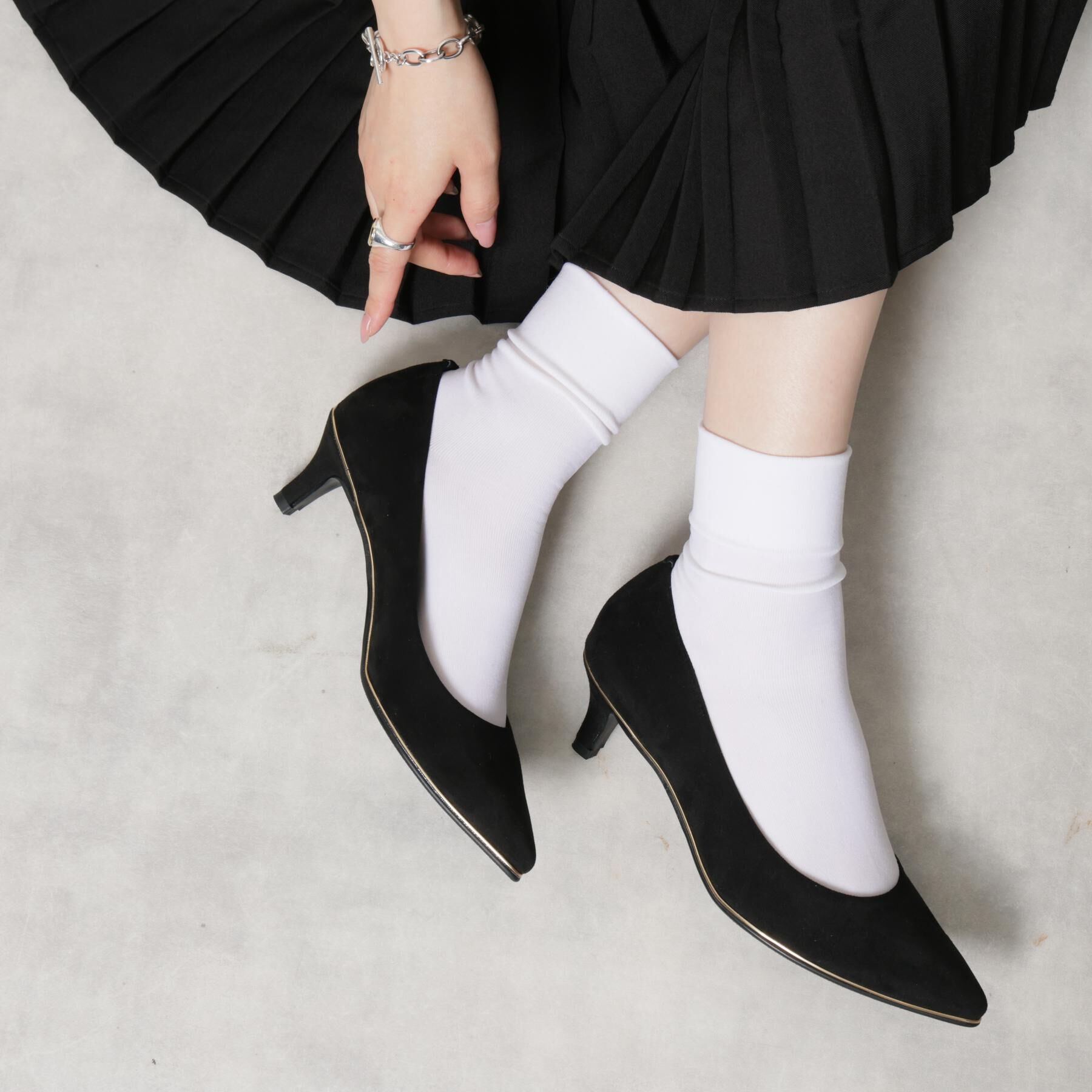 ESPERANZA「【12時間パンプス】約5.5㎝　歩きやすくて疲れにくい」|パンプス|ブラック(119)