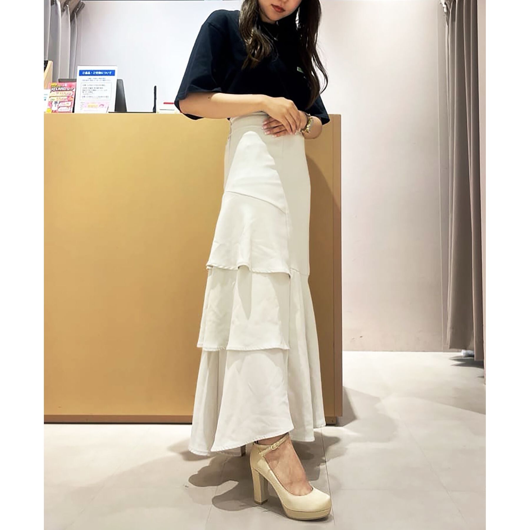 ESPERANZA「3WAYチャンキーヒールパンプス」|パンプス|