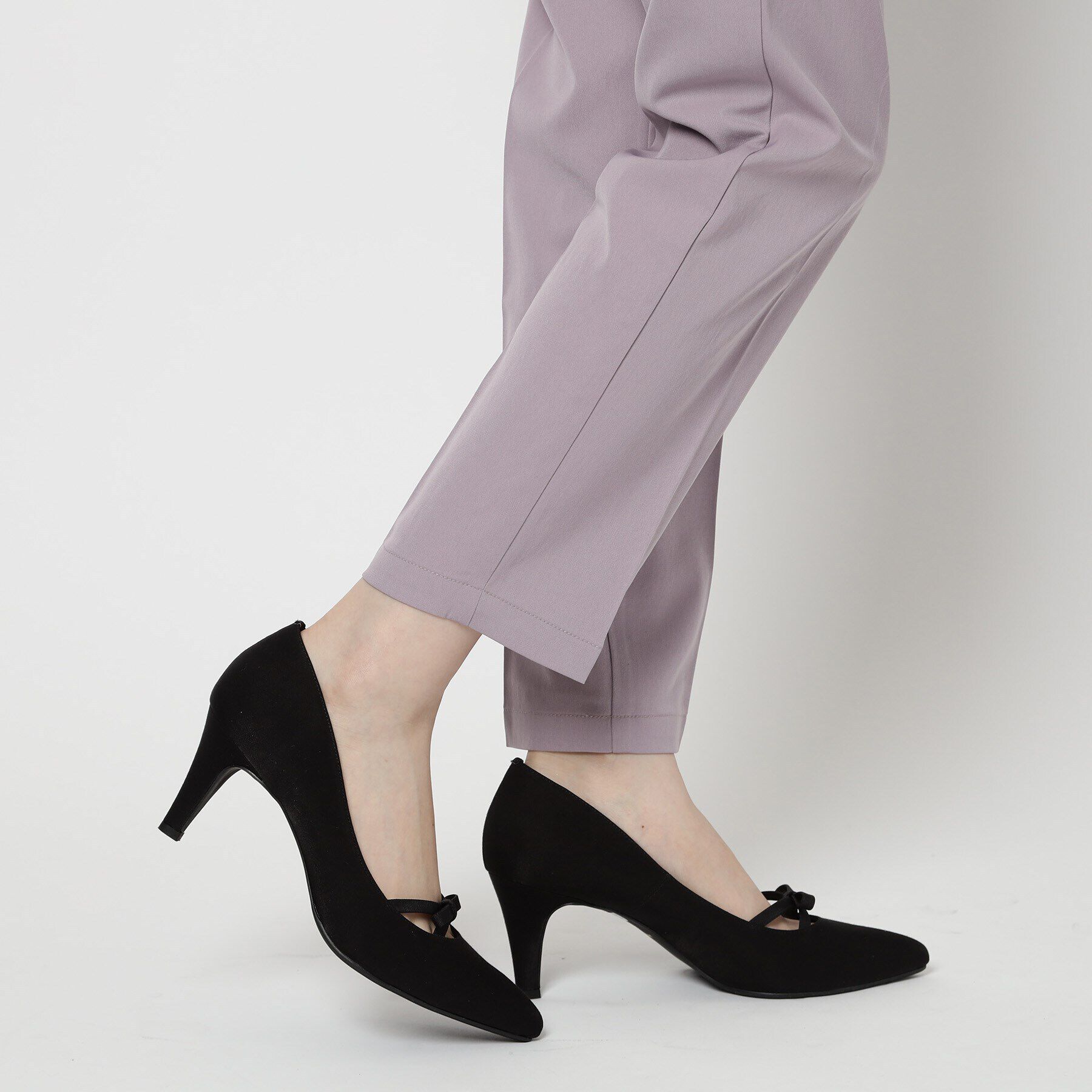 ESPERANZA「リボンポインテッドパンプス」|パンプス|