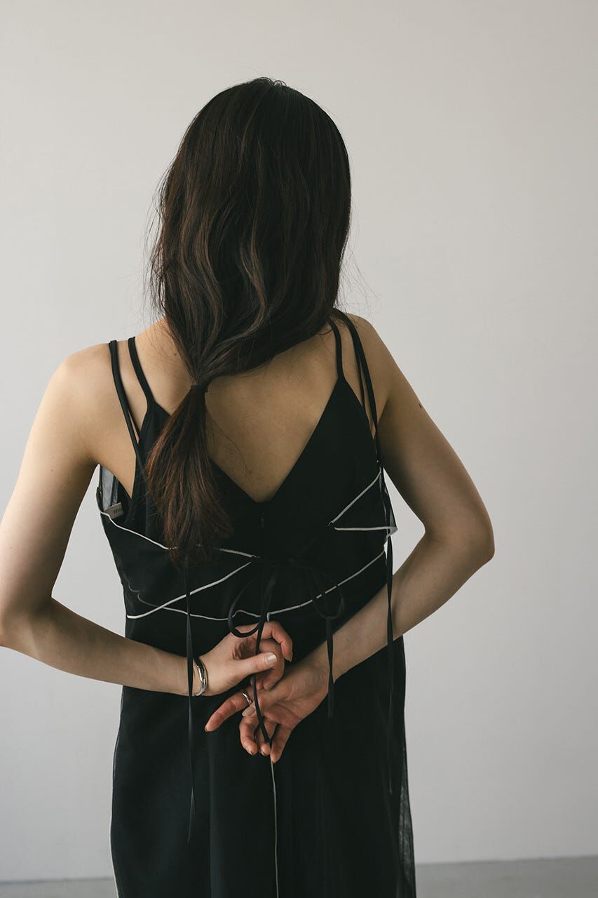 STYLEMIXER「バイカラーチュールレイヤーワンピース」|ワンピース|