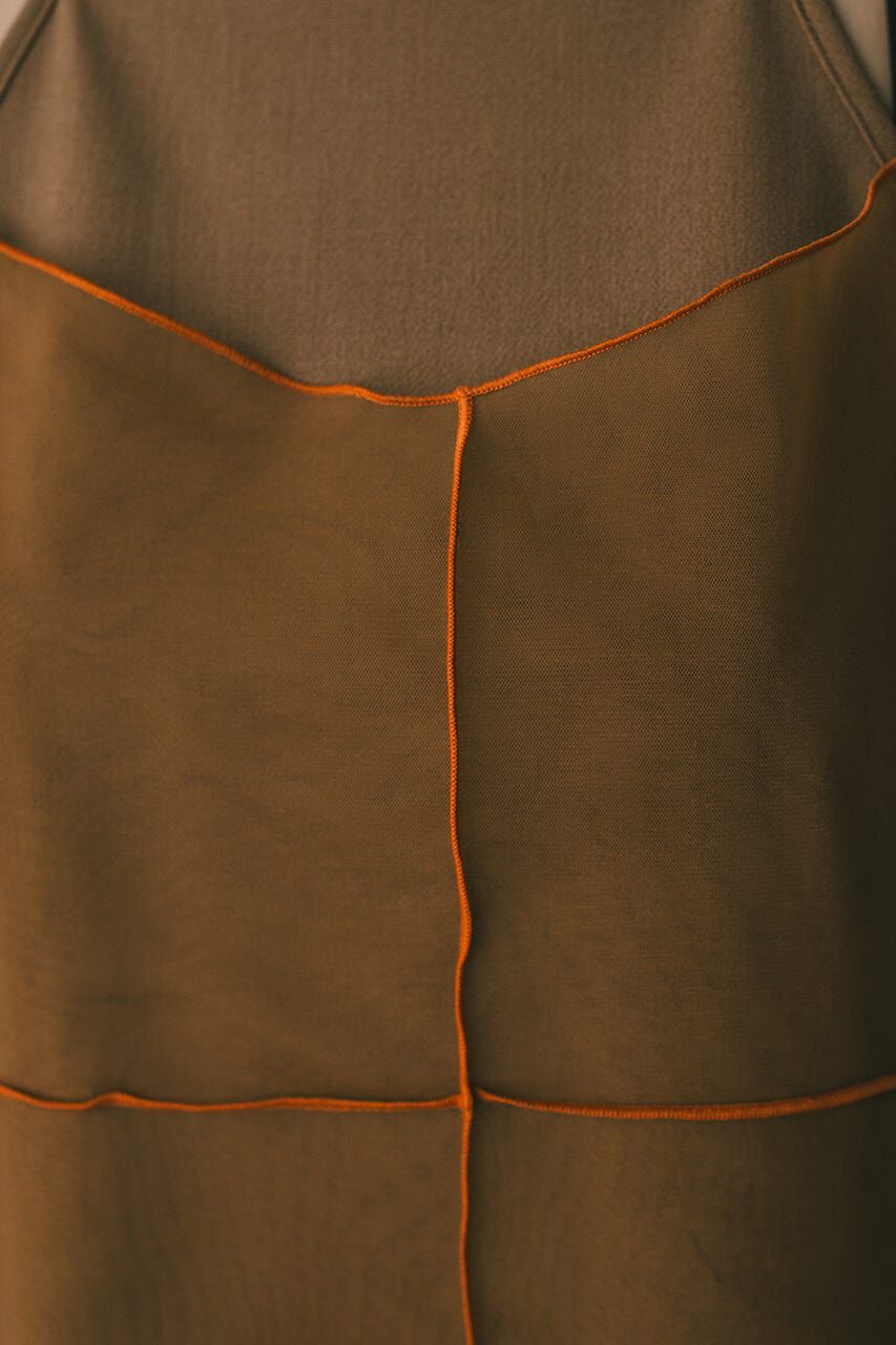 STYLEMIXER「バイカラーチュールレイヤーワンピース」|ワンピース|