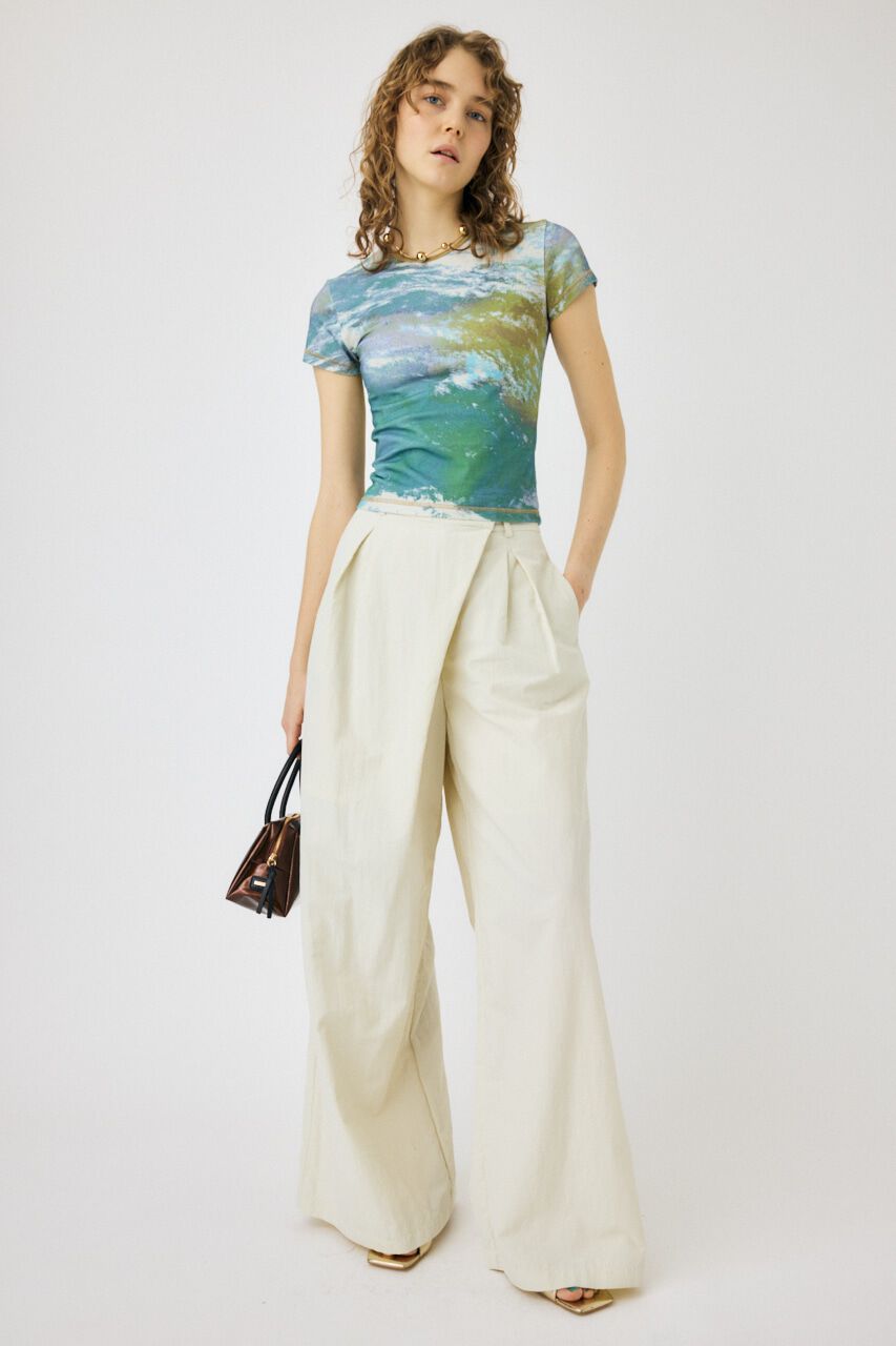 MOUSSY「WRAP WIDE パンツ」|その他|IVOY3