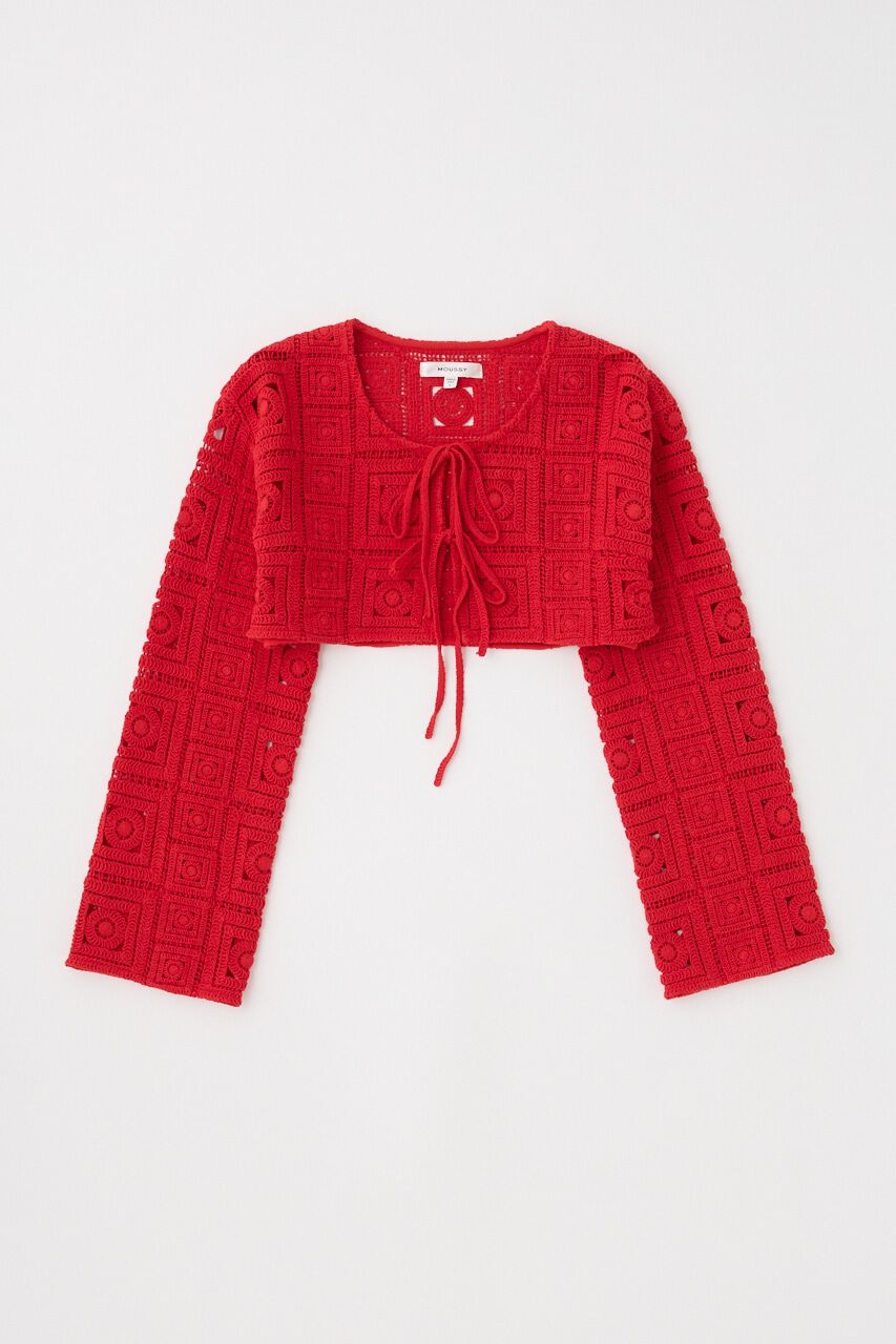 MOUSSY「CROCHET カーディガン」|カーディガン|