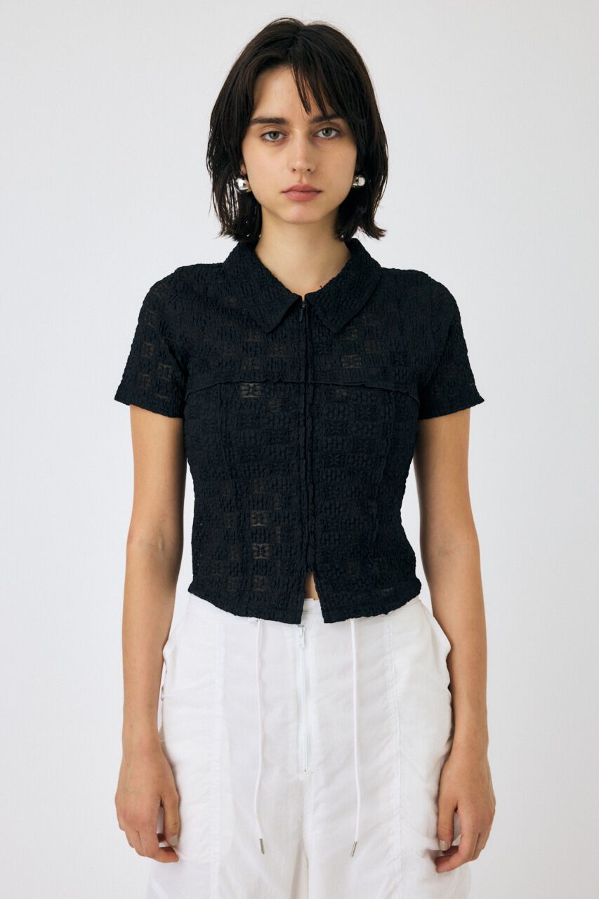 MOUSSY「LACY SWITCHING トップス」|Tシャツ・カットソー|