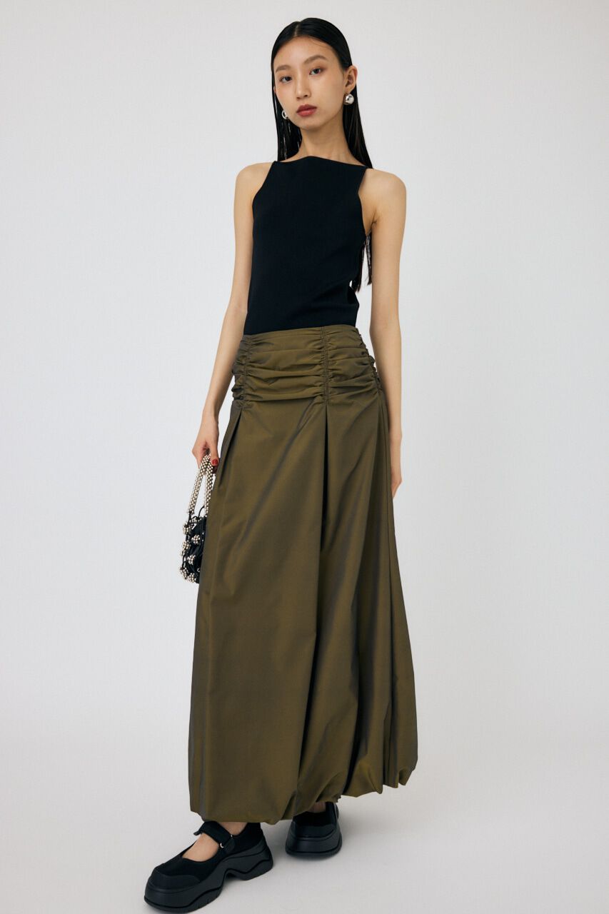 MOUSSY「SQUARE LINE ニットキャミ」|キャミソール|