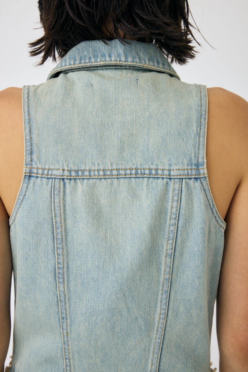 MOUSSY「SLEEVELESS REMAKE ジャンプスーツ」|その他|