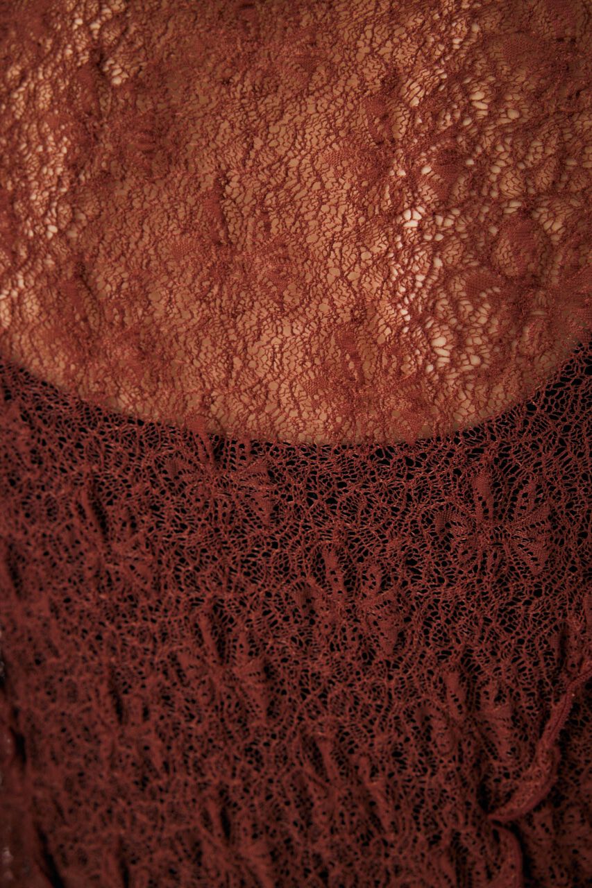 MOUSSY「PLUMPY レーストップス」|Tシャツ・カットソー|