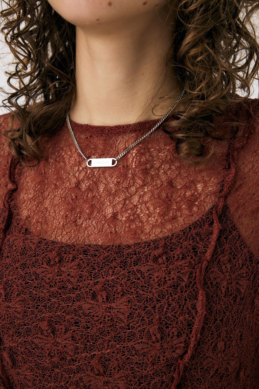 MOUSSY「PLUMPY レーストップス」|Tシャツ・カットソー|