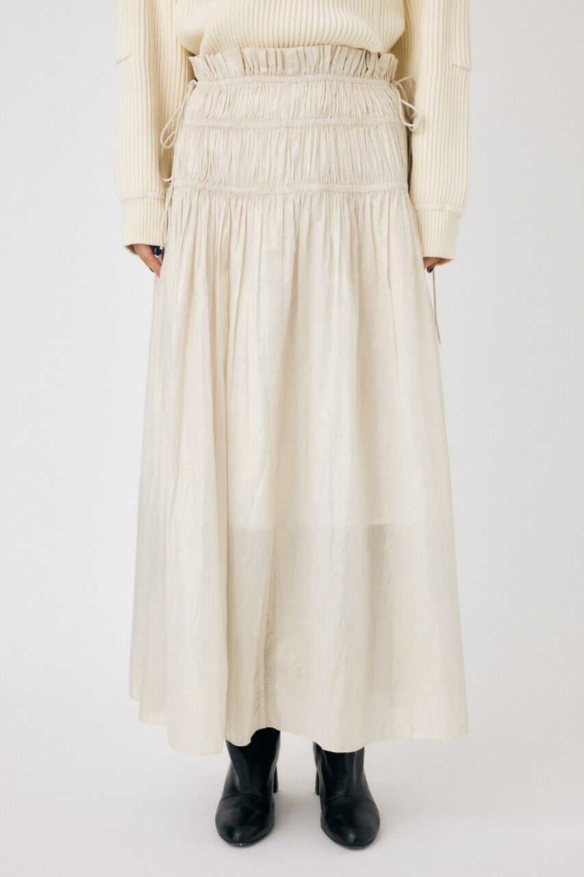 MOUSSY「SHIRRING ロングスカート」|スカート|