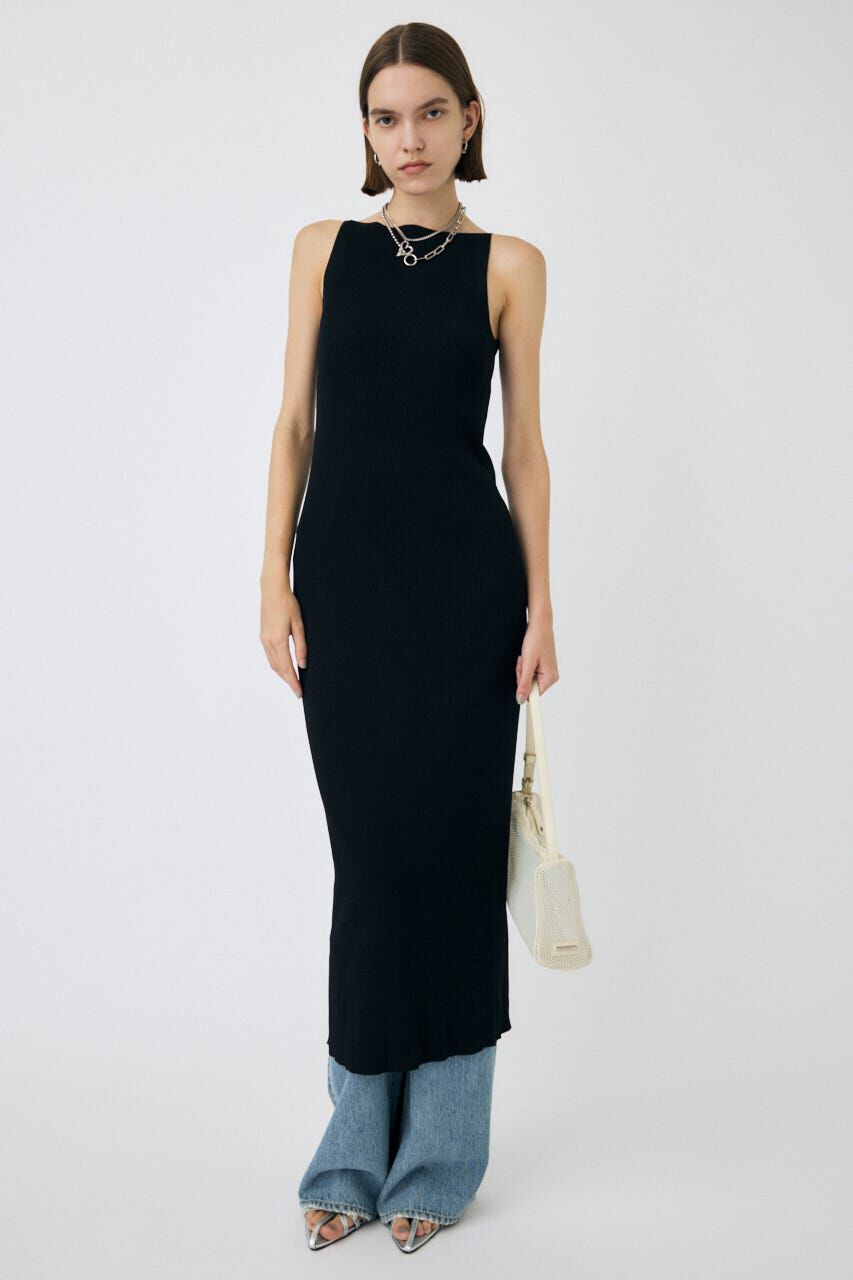 MOUSSY「HORIZON NECK キャミドレス」|ワンピース|