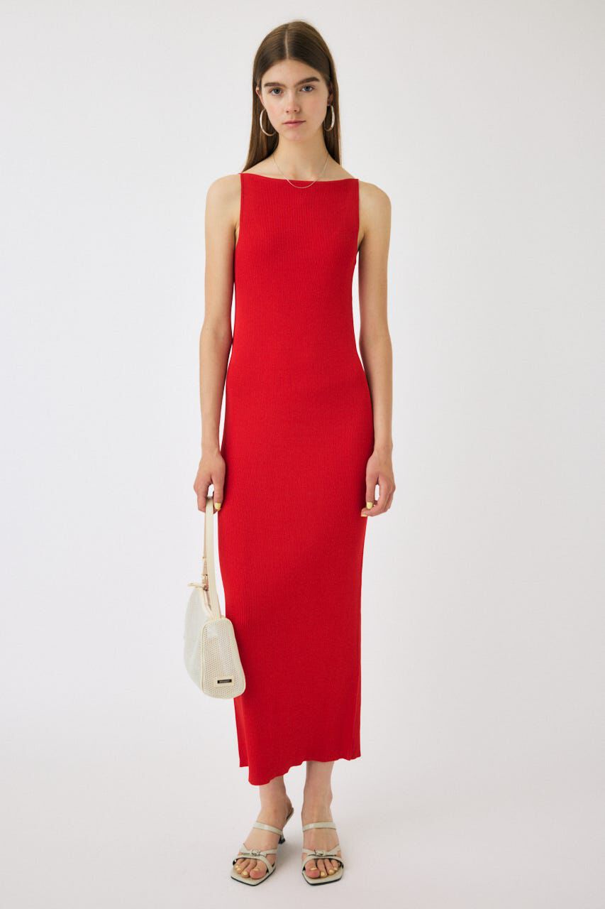 MOUSSY「HORIZON NECK キャミドレス」|ワンピース|