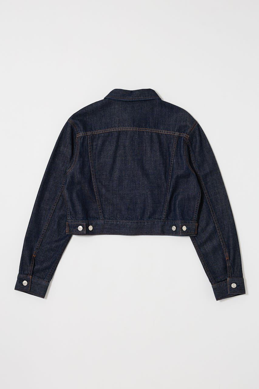 MOUSSY「TENCEL(TM) DENIM SHORT ジャケット」|デニムジャケット|