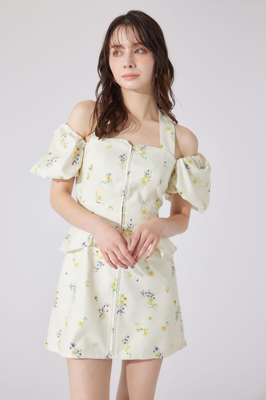 rienda「2WAYオフショルベアワンピース」|ワンピース|