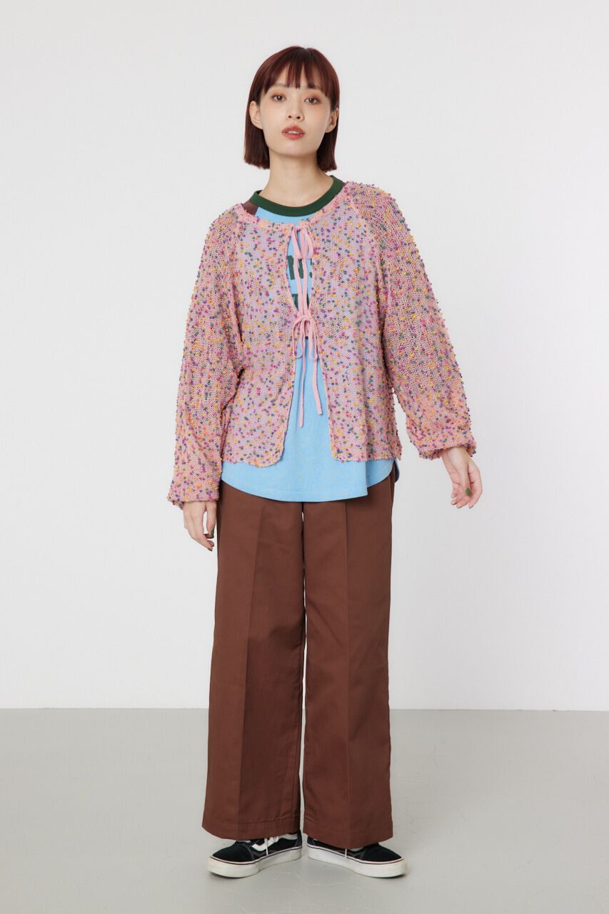 RODEO CROWNS「2WAYシアーネップニット」|ニット・セーター|