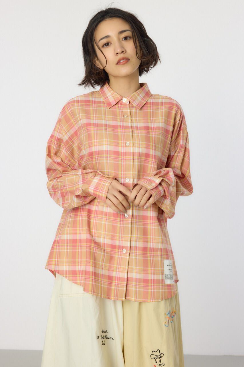 RODEO CROWNS「マルチパターンチェックシャツ」|シャツ・ブラウス|