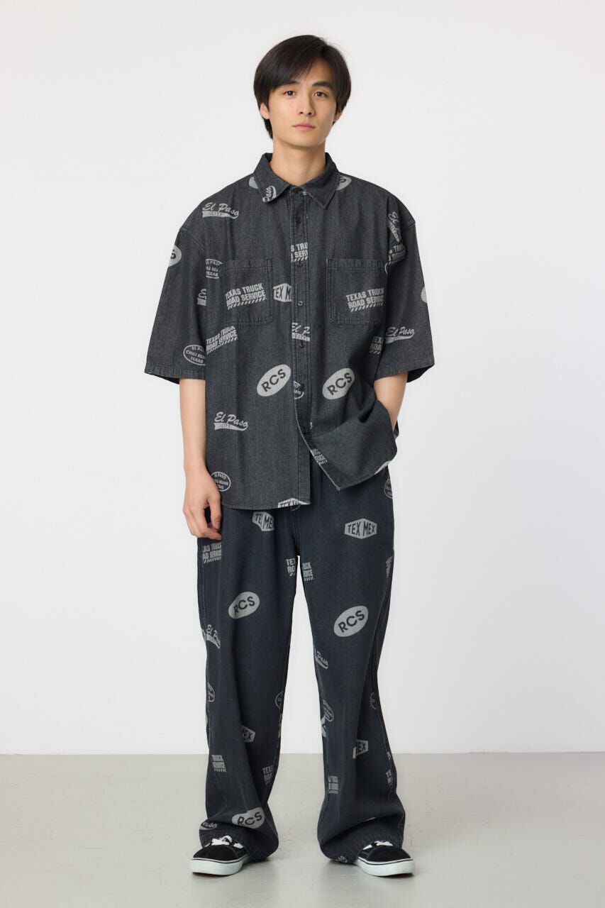 RODEO CROWNS「スタンプデニムシャツ」|シャツ・ブラウス|