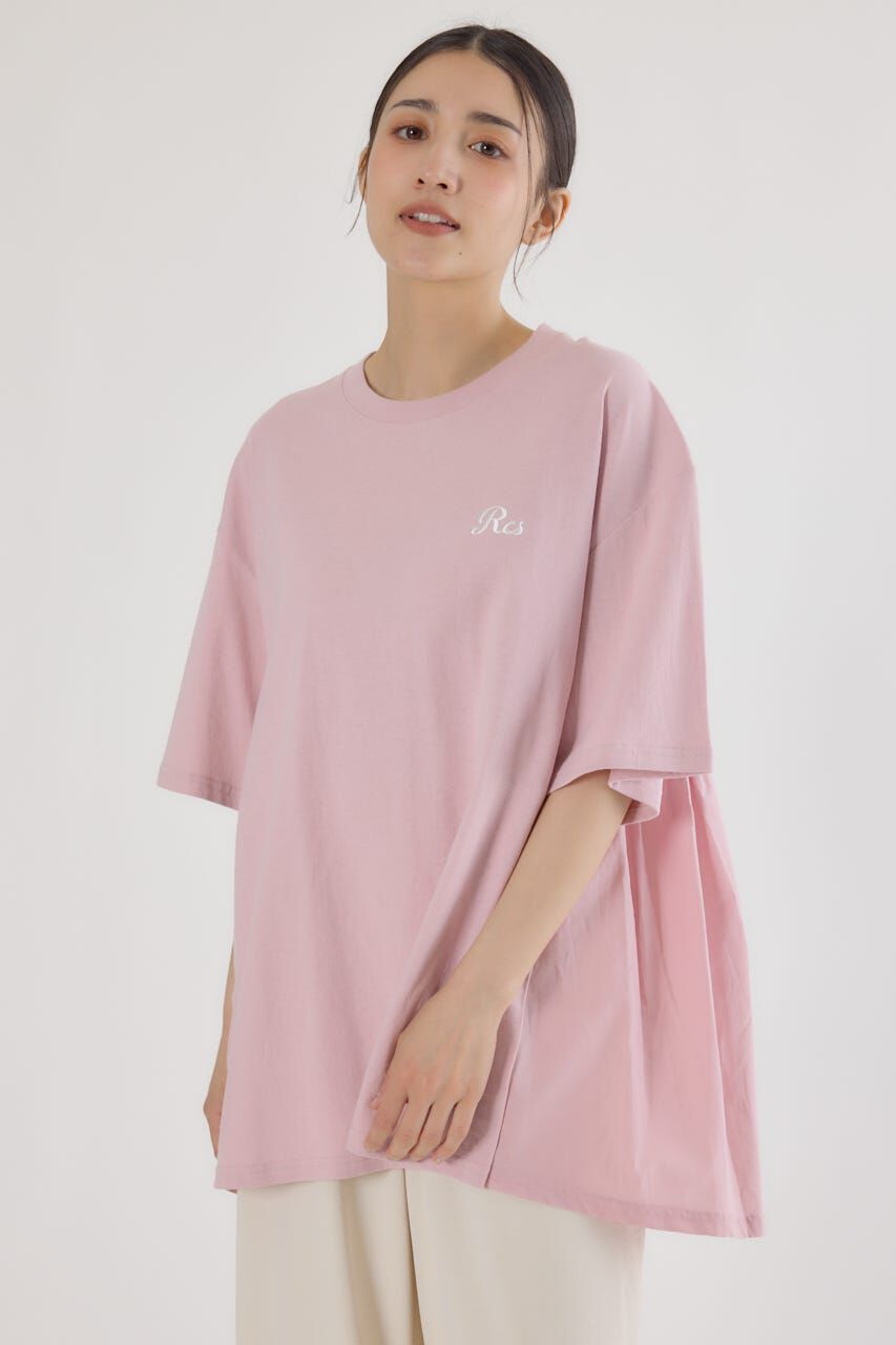 RODEO CROWNS「バックギャザードッキングTシャツ」|Tシャツ・カットソー|