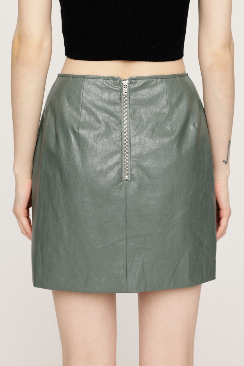 SLY「F／LEATHER TIGHT ショートスカート」|スカート|